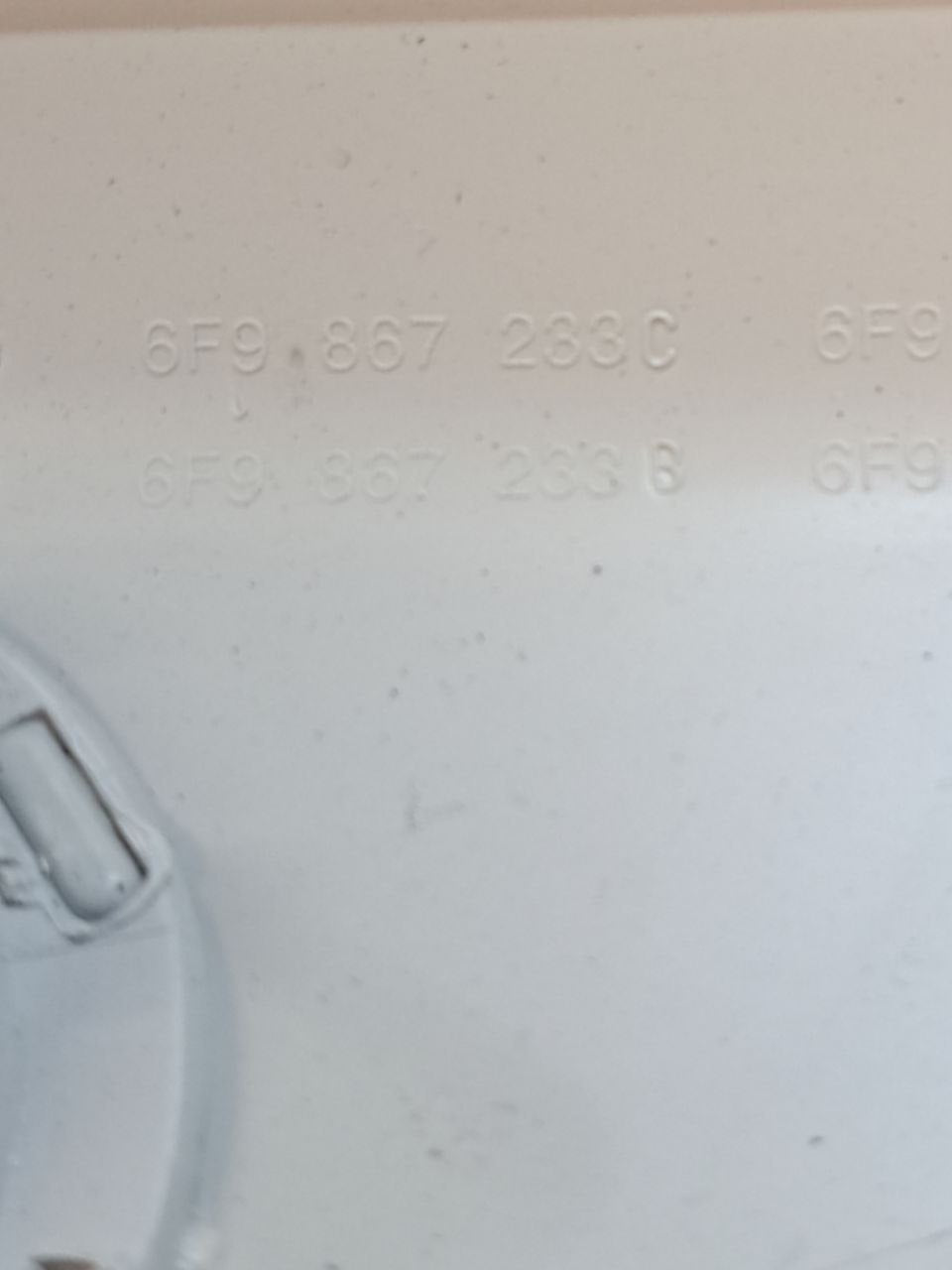 Left front pillar cover (sx) Seat Arona (2021) COD:6F9867233 - F&P CRASH SRLS - Used Parts