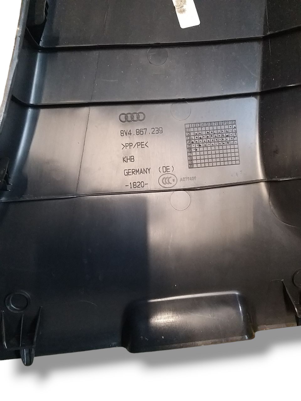 Front Left Central Pillar Cover Audi A3 8V (2015 - 2020) COD:8V4867239 - F&P CRASH SRLS - Used Spare Parts