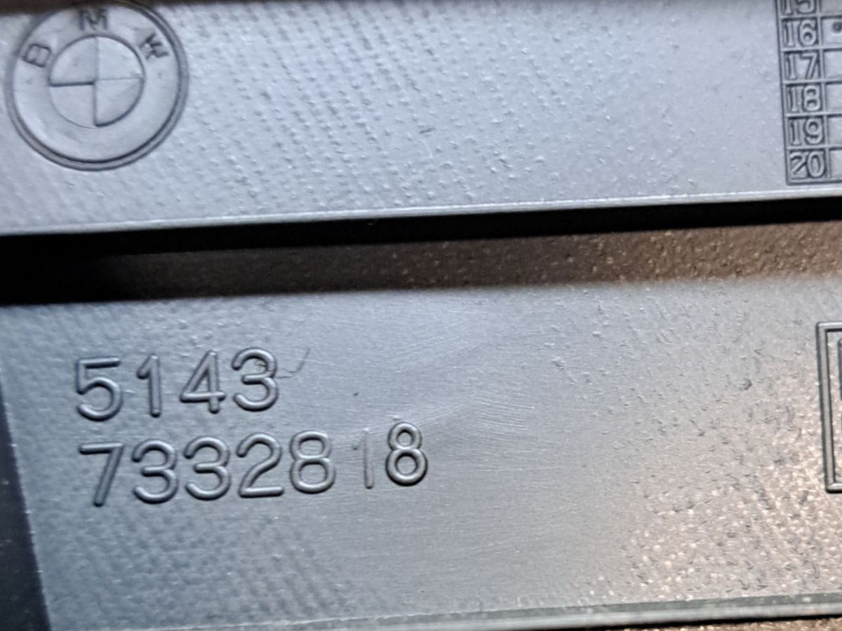 Right Pillar Cover (dx) Bmw X1 F48 (2018) COD:51437332818 - F&P CRASH SRLS - Used Parts