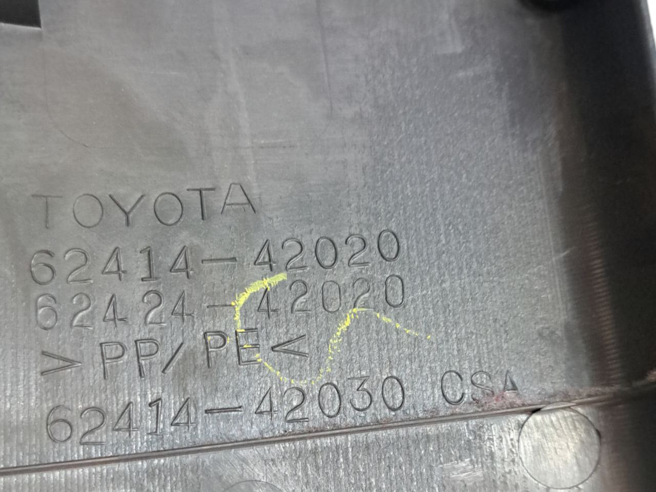 Left Lower Pillar Cover Toyota Rav 4 (2000 - 2006) COD:62414 - 42020 - F&P CRASH SRLS - Used Parts