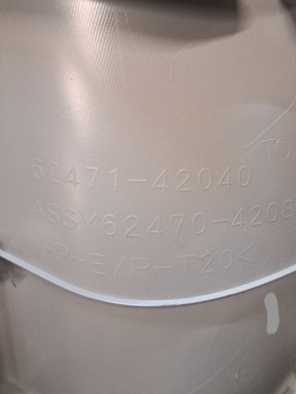 Rivestimento montante posteriore Destro Toyota Rav 4 (2000 - 2006) COD:62471 - 42040 - F&P CRASH SRLS - Ricambi Usati