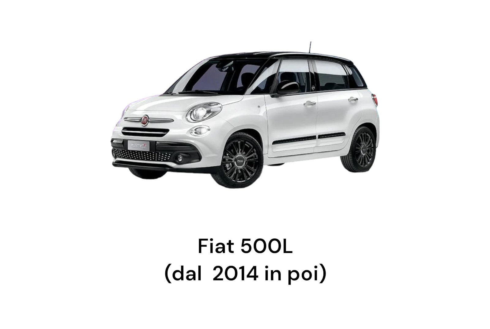 Rivestimento montante posteriore Sinistro Fiat 500L (2014>) COD:735522682 - F&P CRASH SRLS - Ricambi Usati