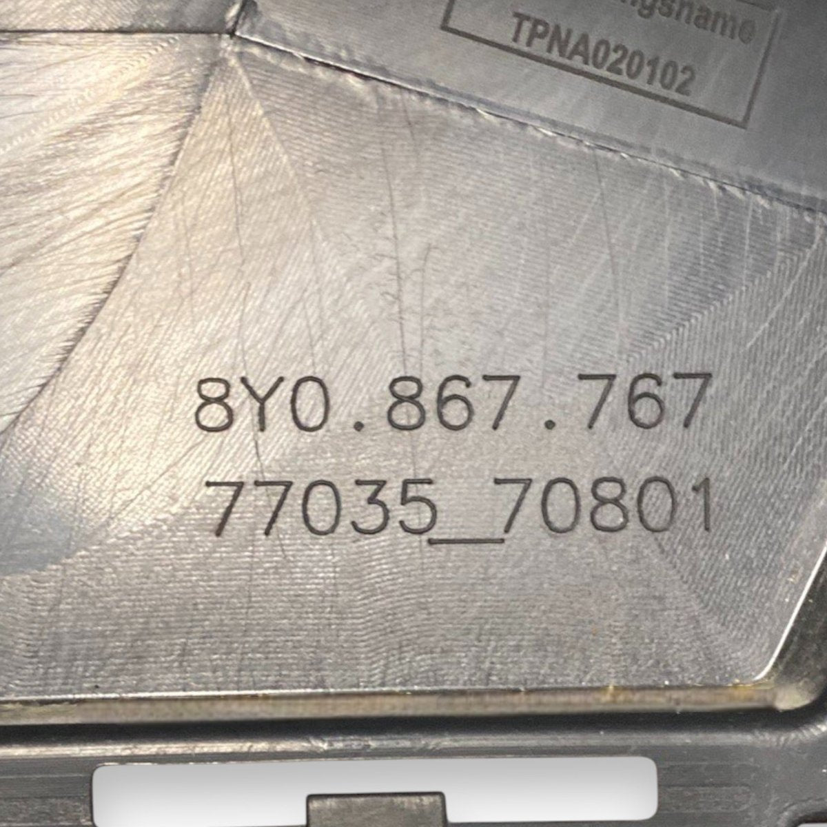 Rivestimento montante posteriore sinistro (sx) audi a3 8y (2020 - ) Cod: 8y0867767 - F&P CRASH SRLS - Ricambi Usati