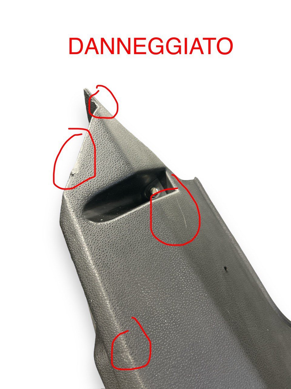 Upper Right Rear Pillar Cover Alfa Romeo Mito (2008 > 2016) code 156087944 - F&P CRASH SRLS - Used Parts