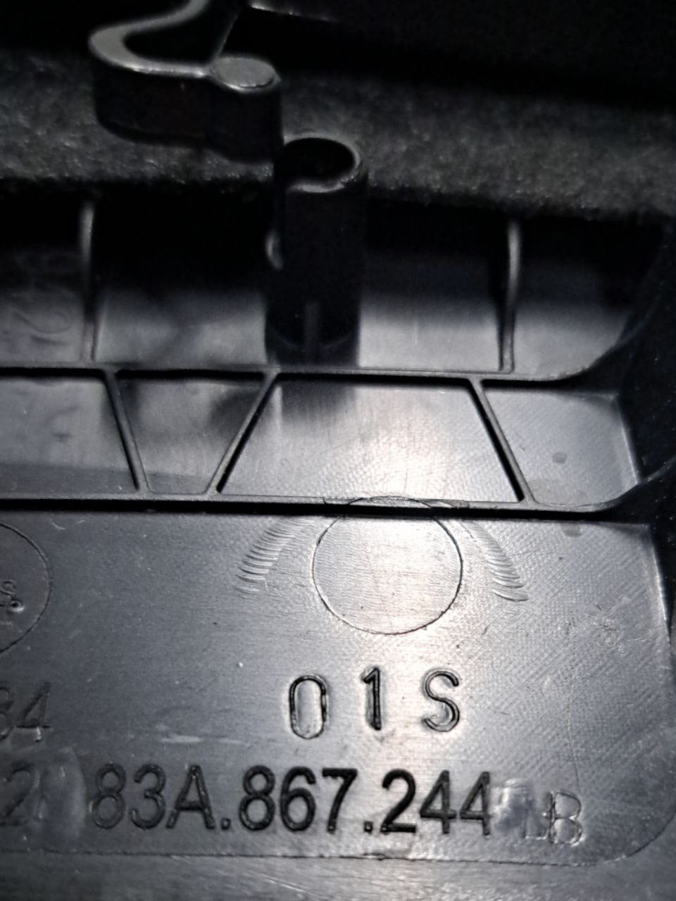 Upper right pillar cover Audi Q3 (2018>) CODE:83A86744 - F&P CRASH SRLS - Used Parts