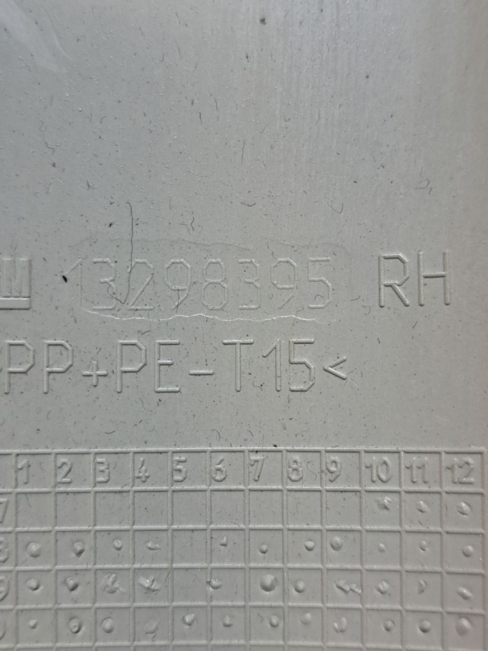 Upper right pillar cover Opel Insigna A (2008 - 2017) CODE:13298395 - F&P CRASH SRLS - Used Parts