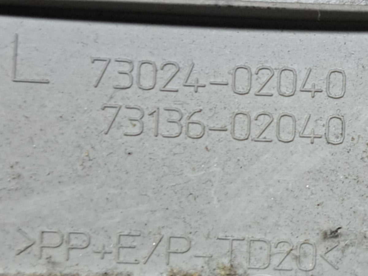 Upper left pillar cover Toyota Auris (2018) CODE:73024 - 02040 - F&P CRASH SRLS - Used Parts
