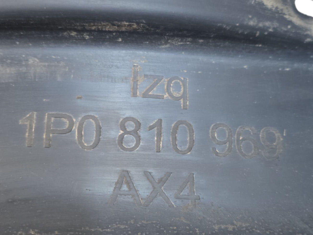 Wheel arch lining / Rear splash guard Left Seat Leon (2005 - 2012) Code: 1P0810969 - F&P CRASH SRLS - Used Parts