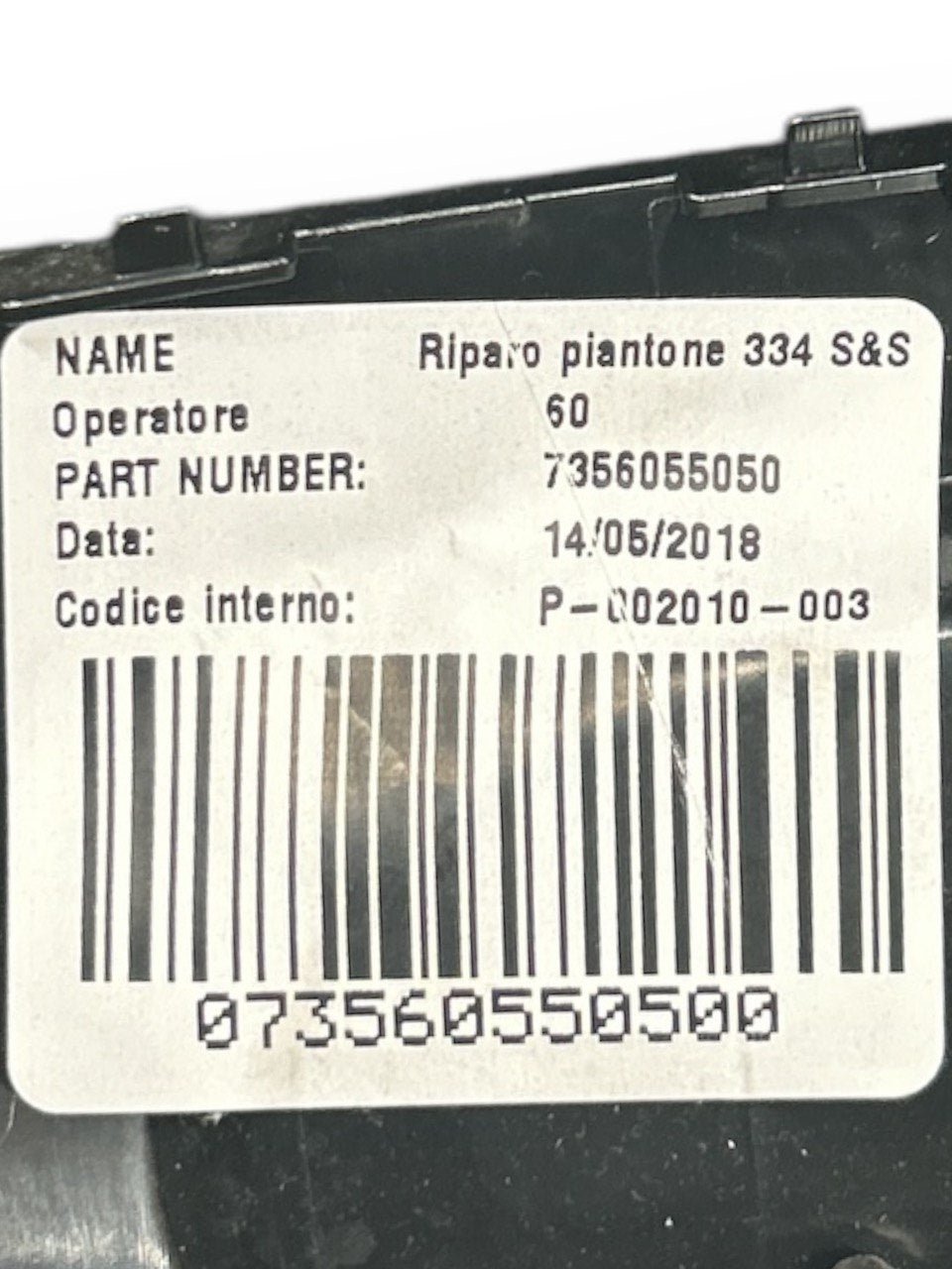 Rivestimento Piantone Sterzo Inferiore Fiat 500 X (2014 > ) cod.073560550500 - F&P CRASH SRLS - Ricambi Usati