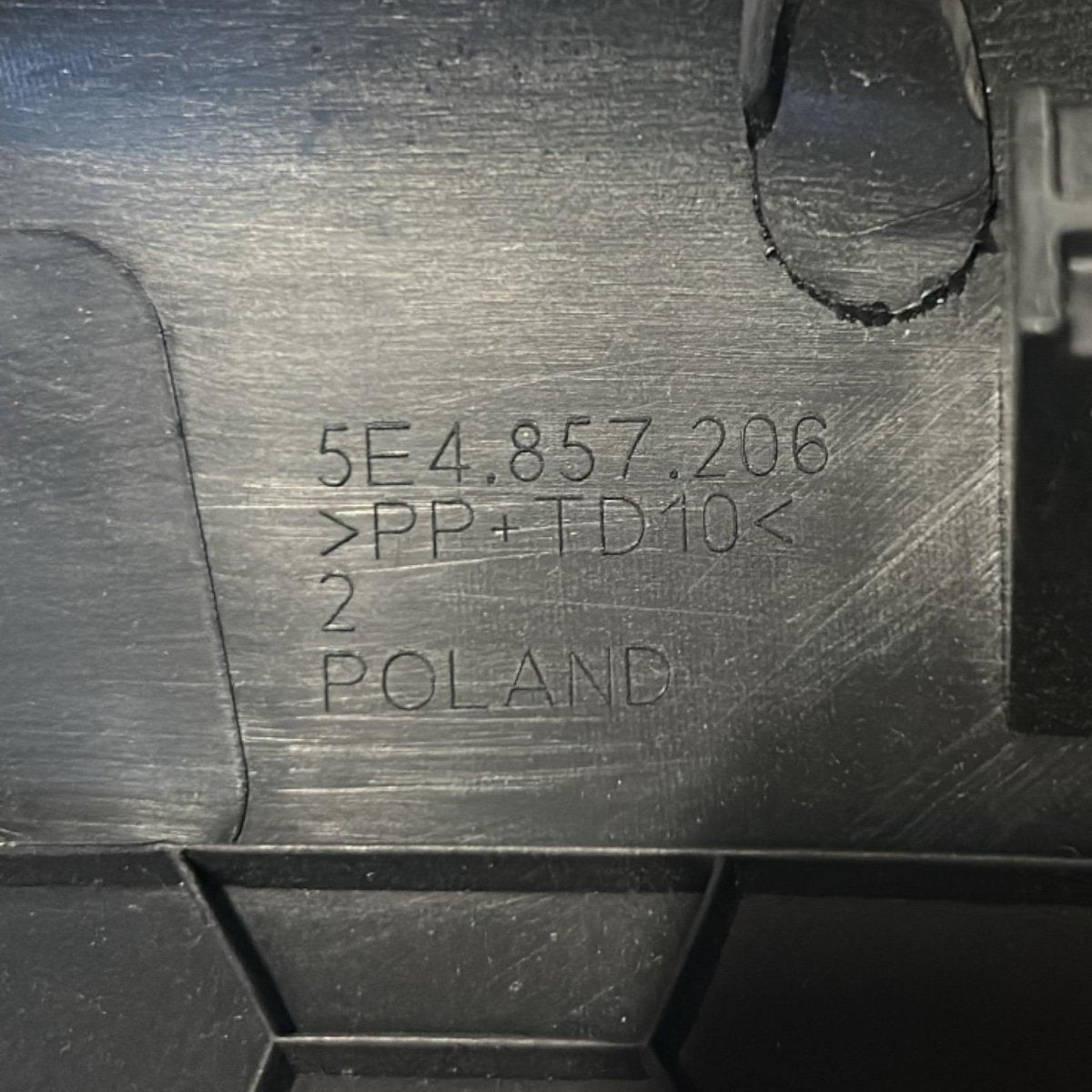 Steering Column Cover Skoda Octavia IV (NX) code 5E4857206 (2020 > 2023) - F&P CRASH SRLS - Used Parts