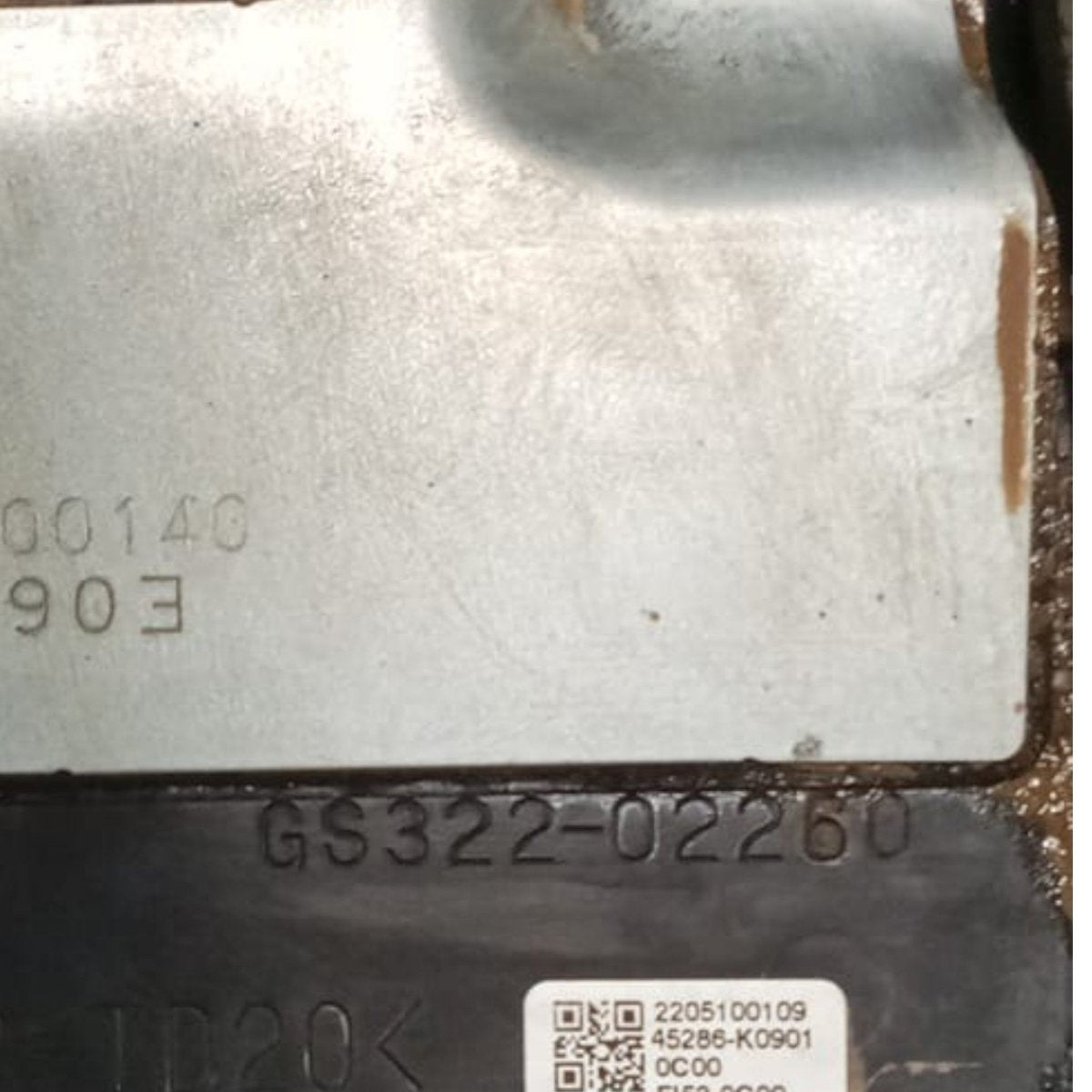 Cover column toyota yaris IV code . gs322 - 02260 (2020 >) - F&P CRASH SRL - Used Parts