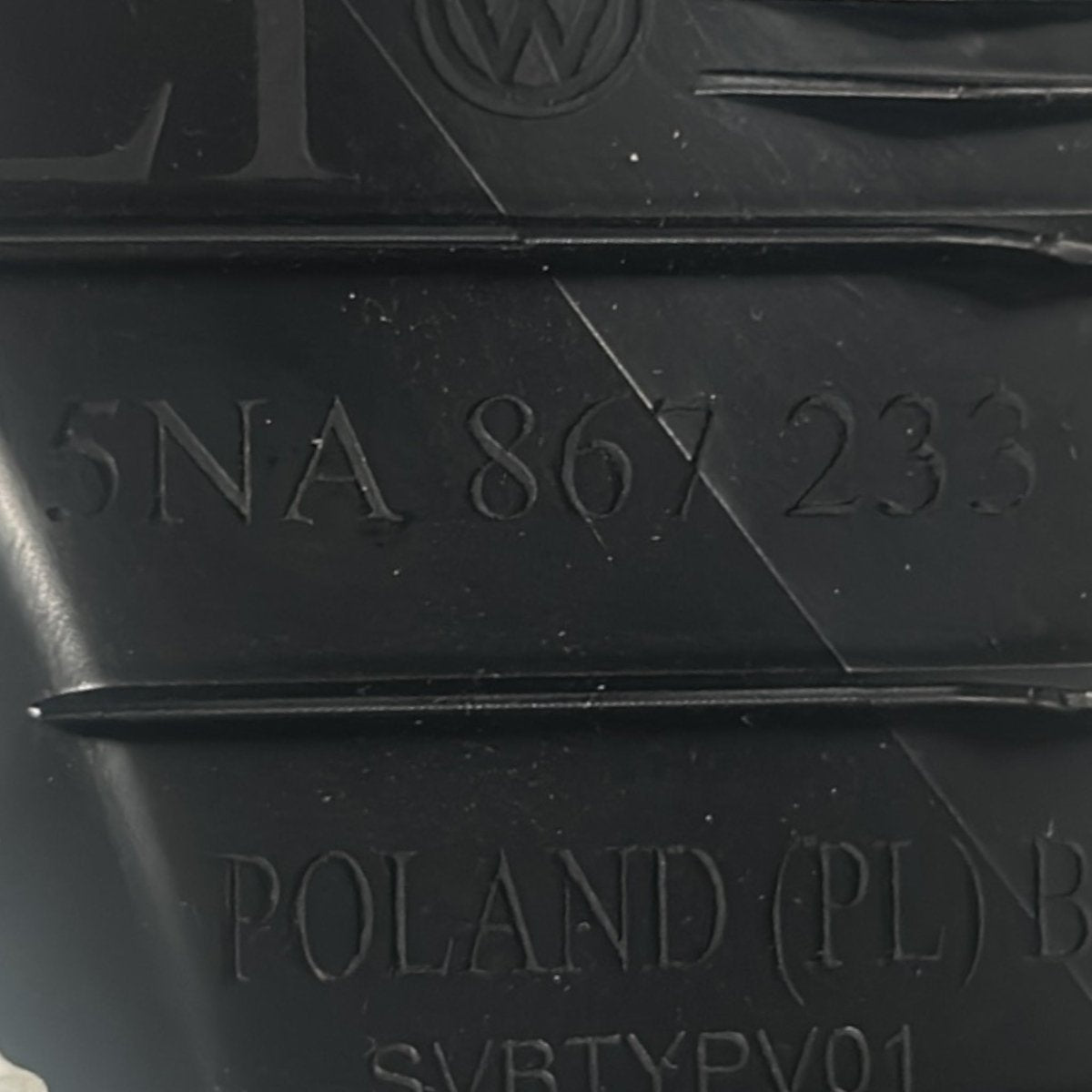 Front Left Pillar Cover Volkswagen Tiguan (AD) cod.5NA867233 (2016 > 2024) - F&P CRASH SRLS - Used Parts