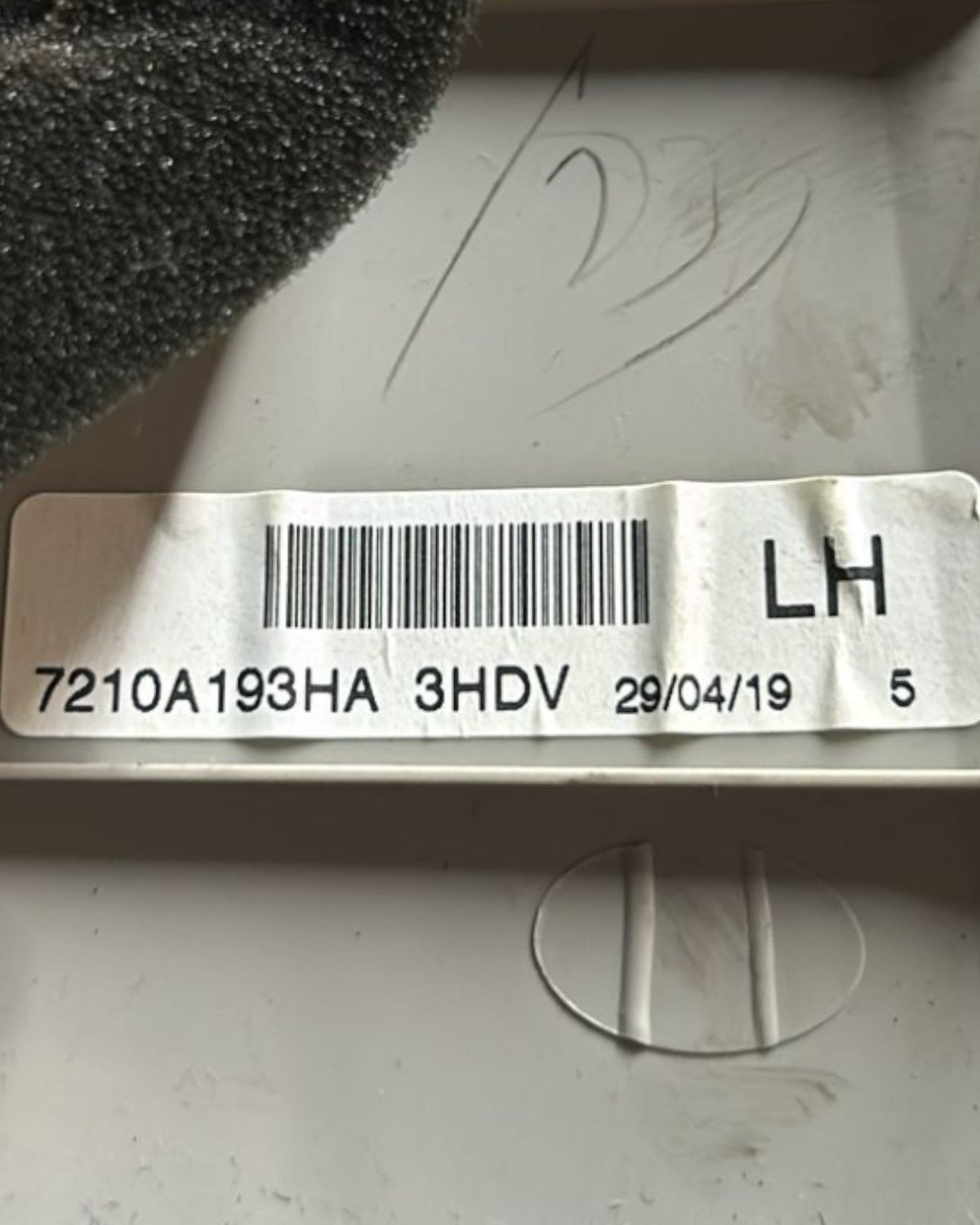 Left Pillar Cover Mitsubishi Space Star (2012 > ) cod.7210A193HA - F&P CRASH SRLS - Used Parts