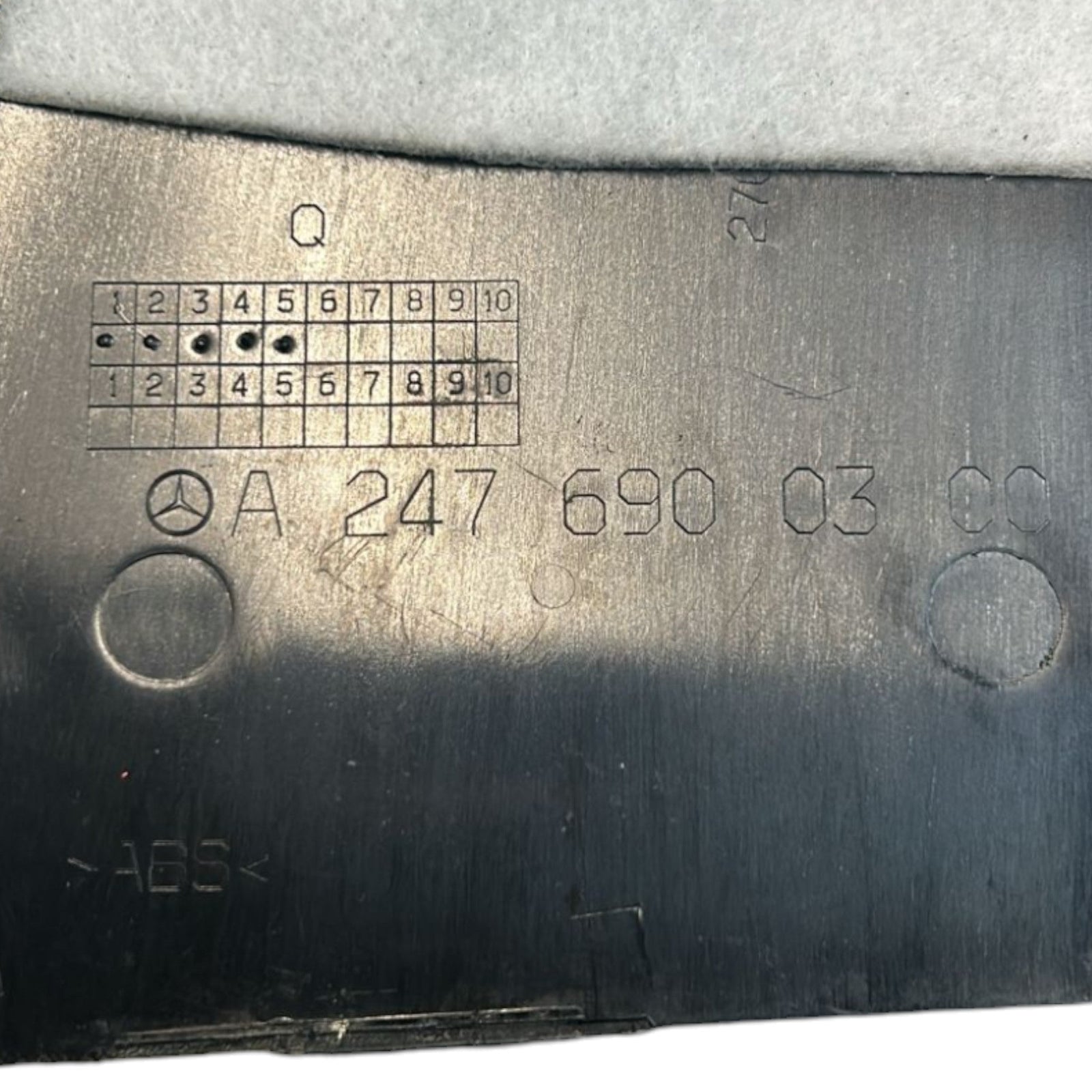 Left Pillar Cover B Mercedes Benz Class B (W247) code.A2476900300 (2019 > ) - F&P CRASH SRLS - Used Parts