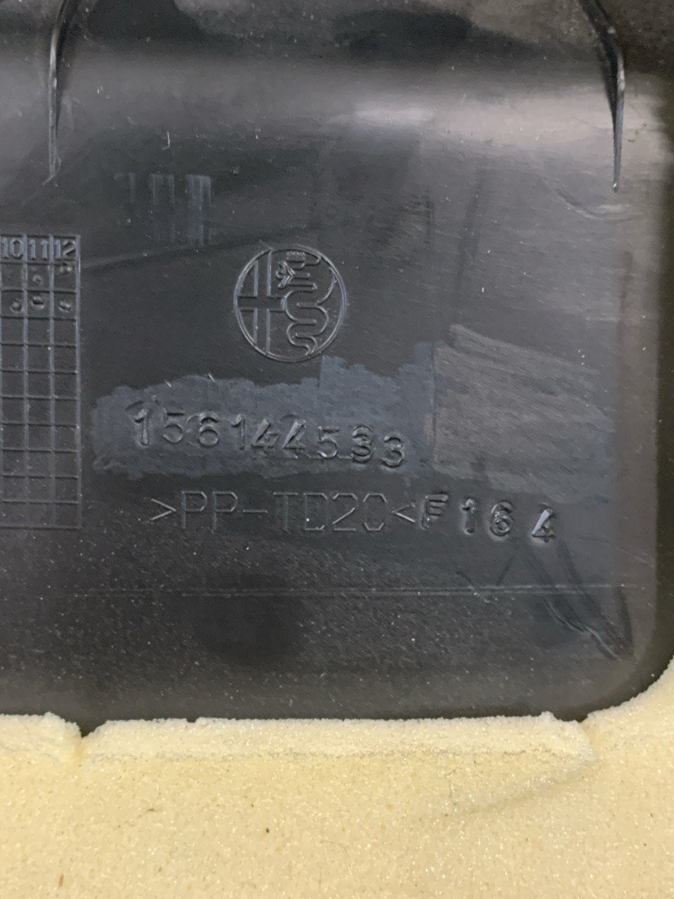 Rear Hatch Cover Cladding Alfa Romeo Stelvio (2016>) cod.156144533 - F&P CRASH SRLS - Used Parts