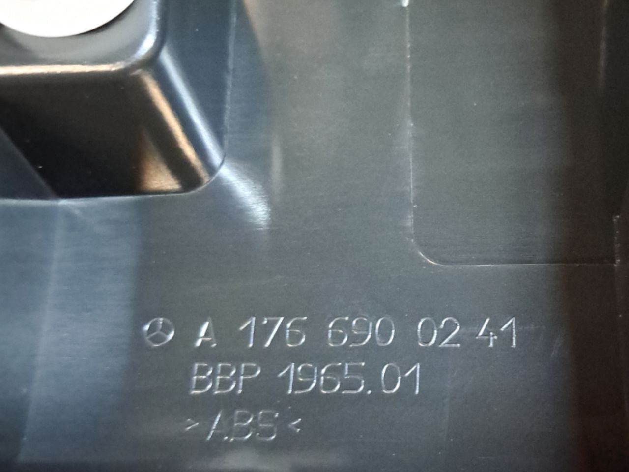Rivestimento posteriore batticofano Mercedes - Benz Classe A W176 (2012 - 2018) COD:A1766900241 - F&P CRASH SRLS - Ricambi Usati