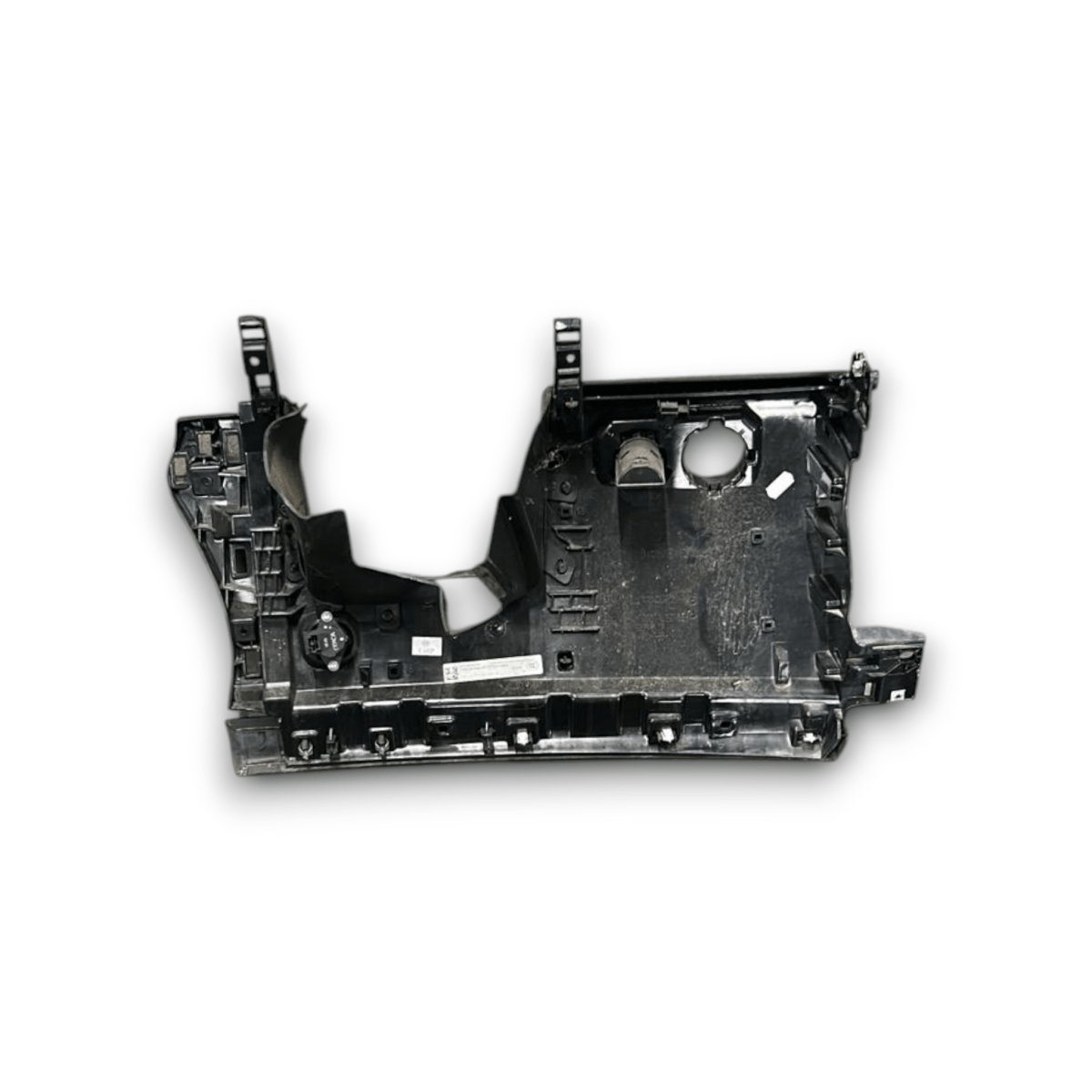 Rivestimento sinistro inferiore cruscotto Maserati Levante cod.670043350 (2016 > ) + pulsante start e stop - F&P CRASH SRL - Ricambi Usati