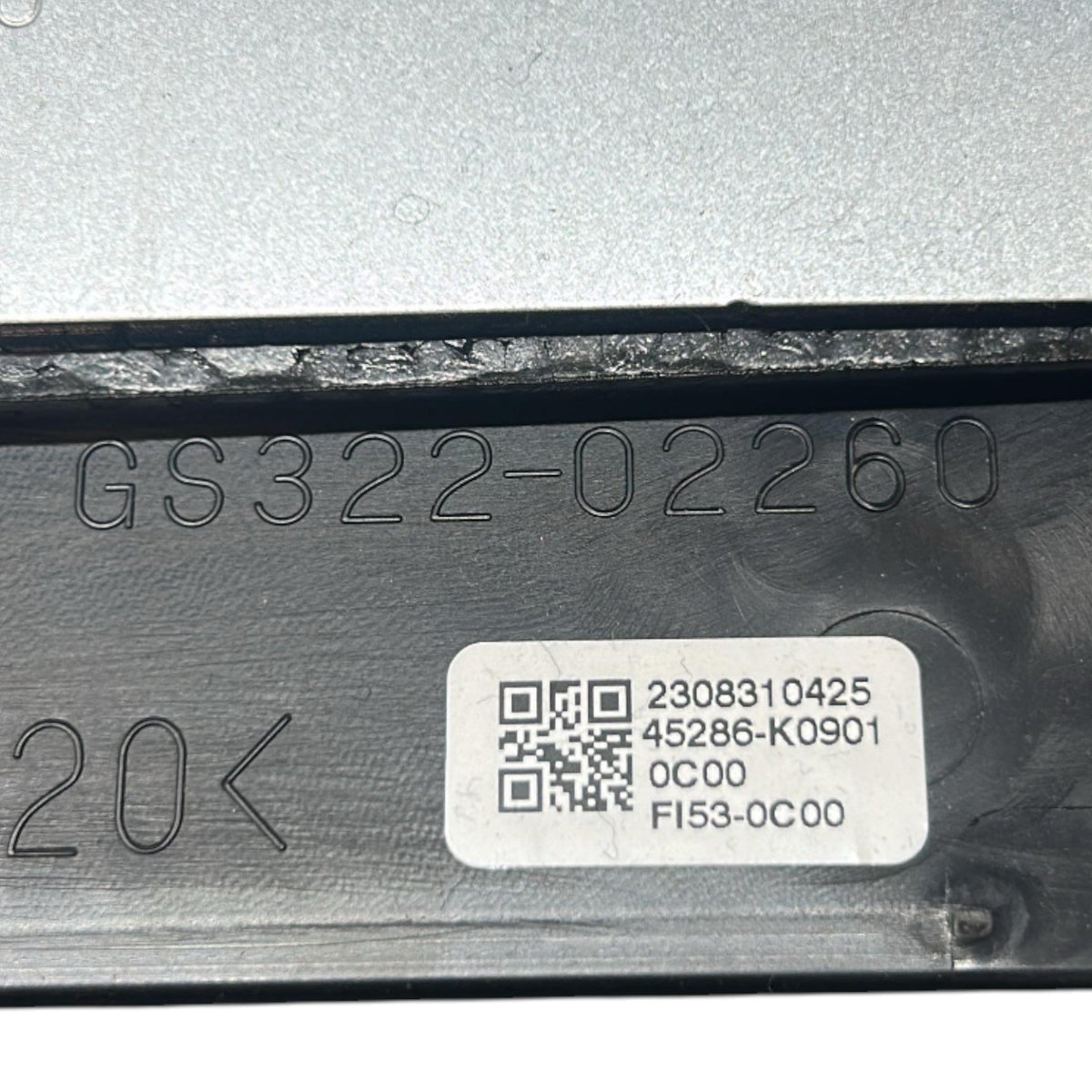 Upper Cover Steering Column Toyota Yaris Cross code 45286 - K0901 (2020 > ) - F&P CRASH SRLS - Used Parts