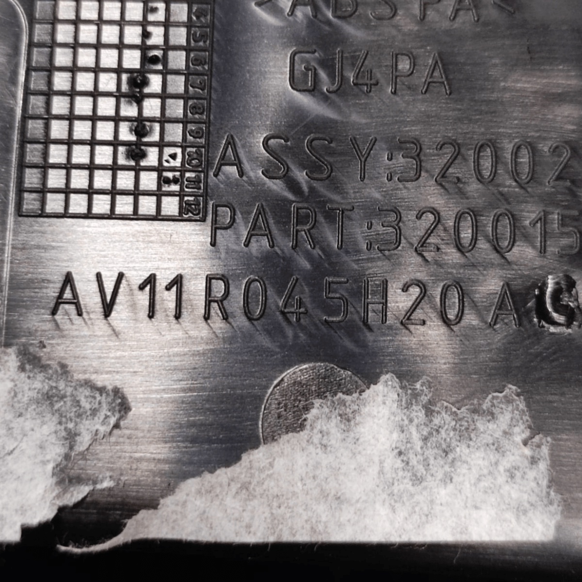 Rivestimento tunnel centrale ford b - max cod: av11r045h20 (2012 - 2018) - F&P CRASH SRLS - Ricambi Usati