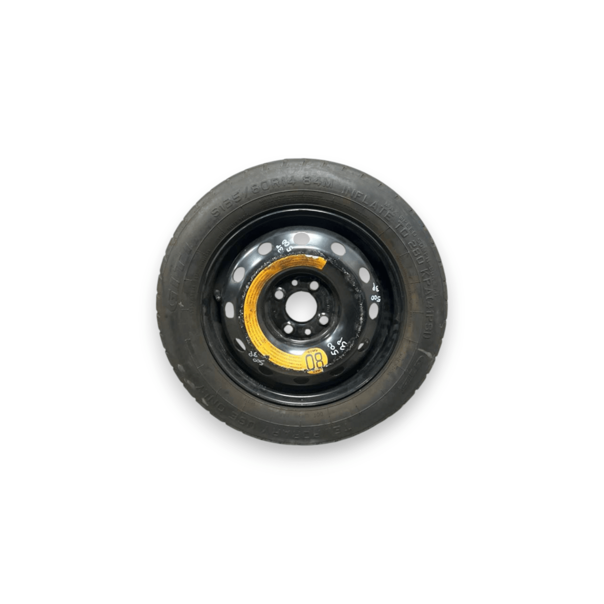 Ruota di Scorta Fiat 500 3 Porte (2007 al 2014) (135 / 80 / R14) - F&P CRASH SRLS - Ricambi Usati