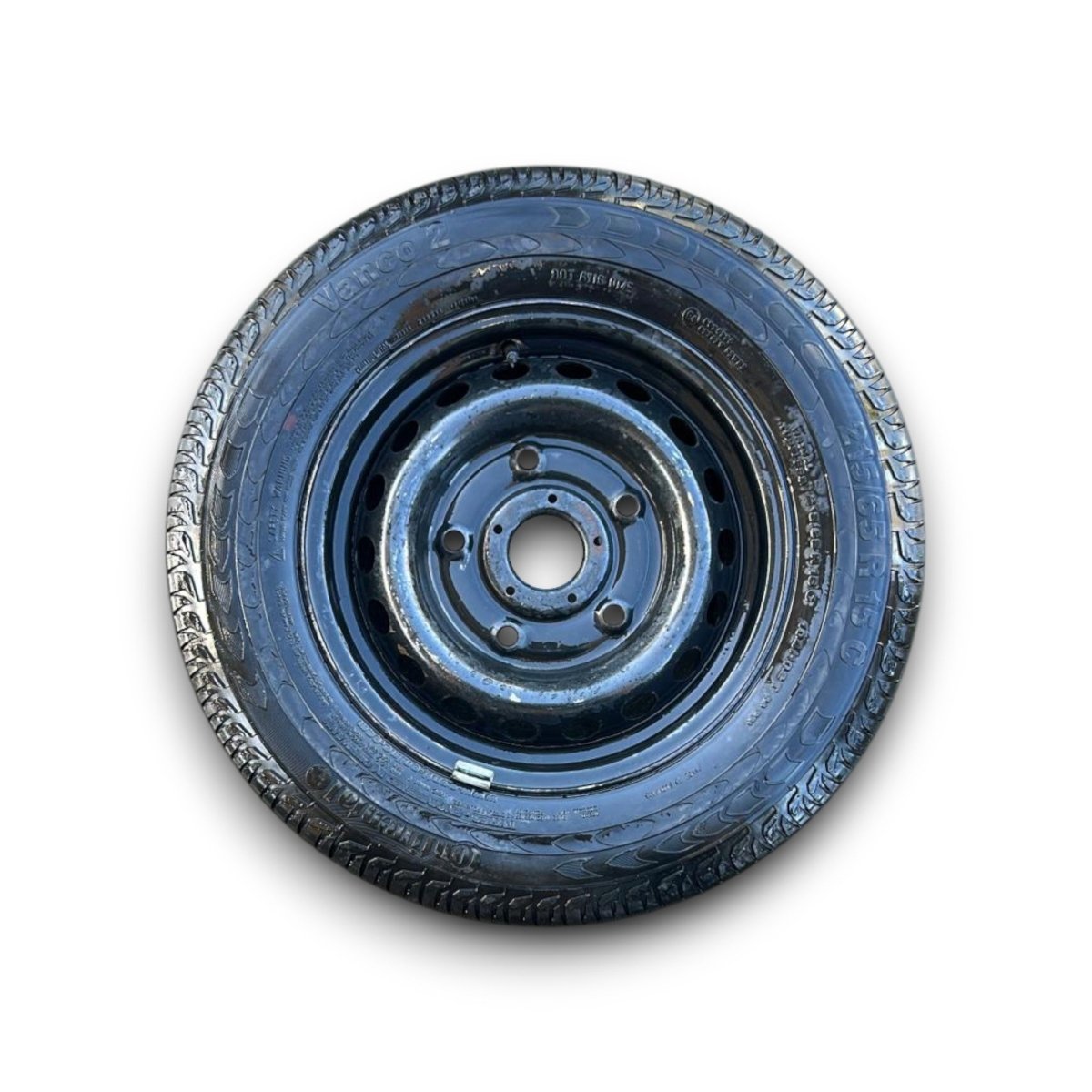 Ruota di scorta Ford Transit Custom (5 fori / 215 / 65 r15) cod.bk21 - 1007 - aa (2012 > 2022) cod.bk21 - 1007 - eb - F&P CRASH SRL - Ricambi Usati