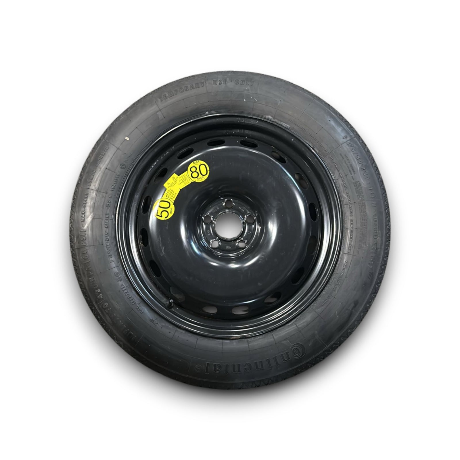 Ruota / Ruotino Di Scorta (CONTINENTAL) Jaguar F - Pace (X761) (T 175 / 80 R19) (2016 > ) - F&P CRASH SRLS - Ricambi Usati