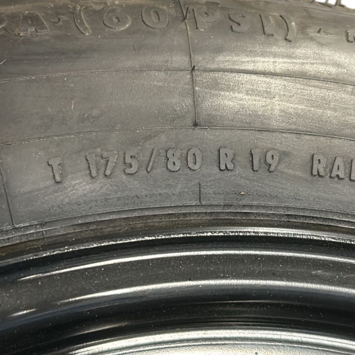 Ruota / Ruotino Di Scorta (CONTINENTAL) Jaguar F - Pace (X761) (T 175 / 80 R19) (2016 > ) - F&P CRASH SRLS - Ricambi Usati