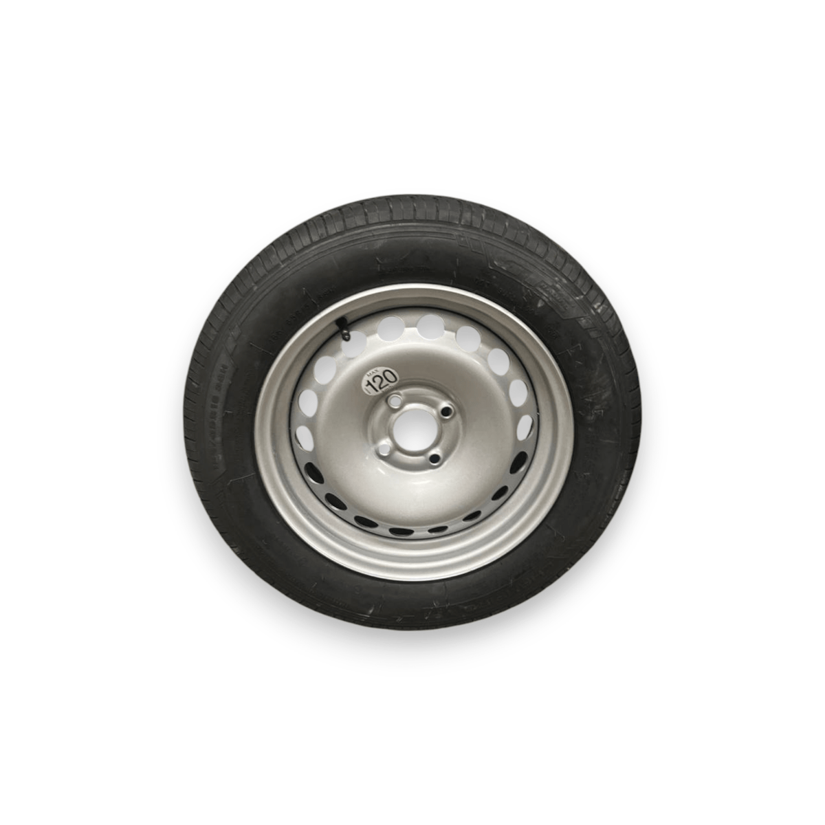 Ruota / Ruotino di Scorta + Crick Dacia Dokker (2013 al 2021) (185 / 60 R15) - F&amp;P CRASH SRLS - Ricambi Usati
