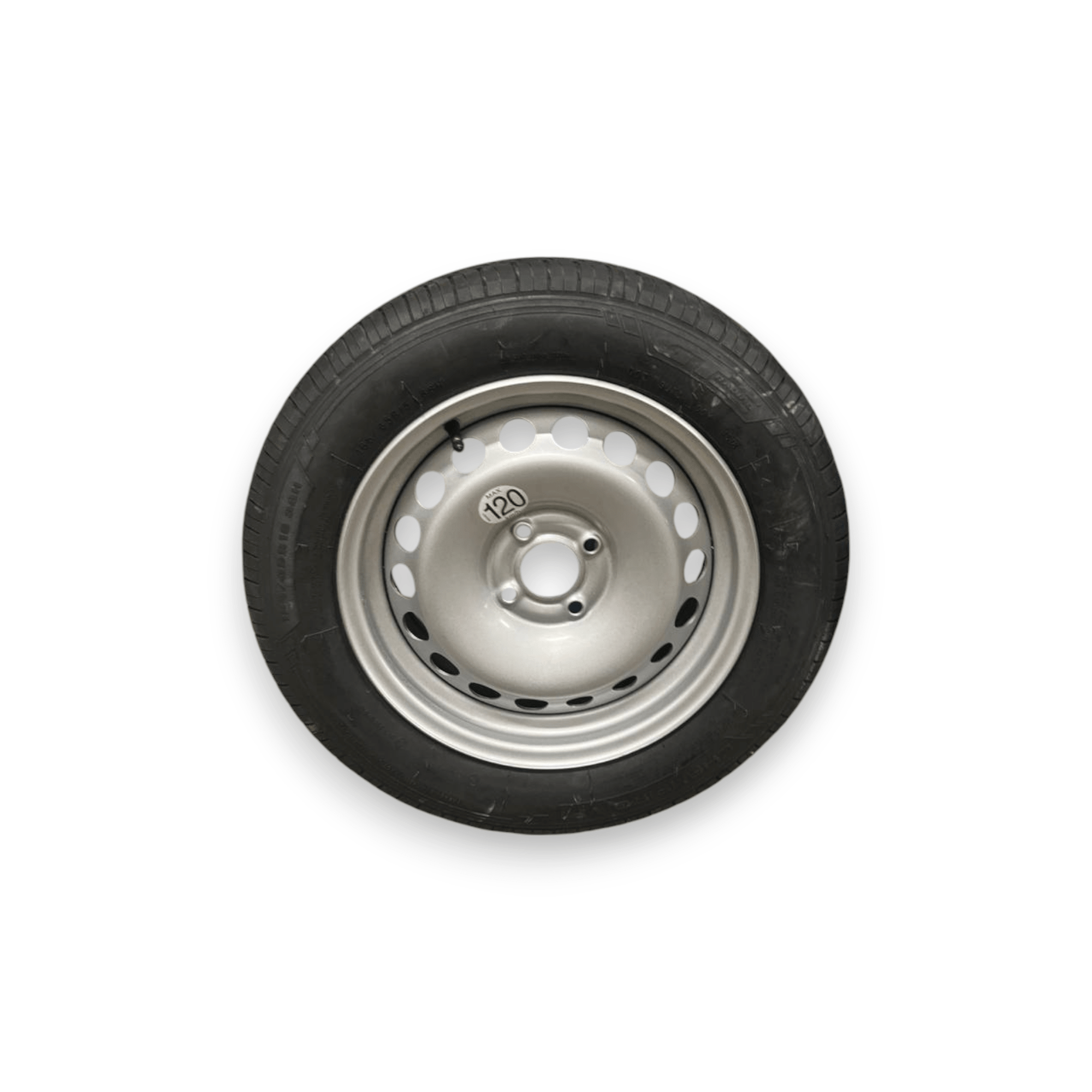 Ruota / Ruotino di Scorta + Crick Dacia Dokker (2013 al 2021) (185 / 60 R15) - F&P CRASH SRLS - Ricambi Usati