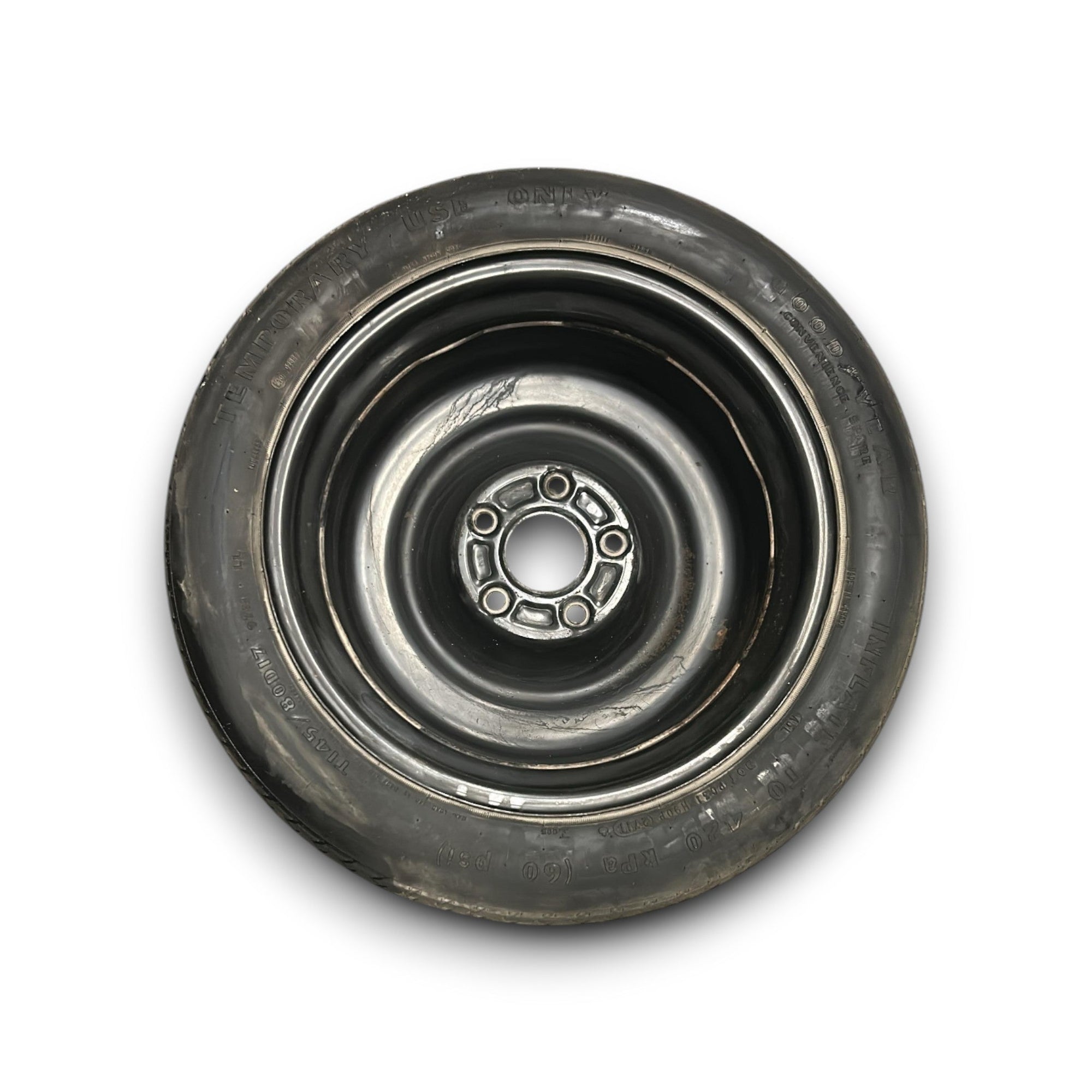 Ruota / Ruotino Di Scorta Lancia Voyager (4 Fori / 145 / 80 D17) (2011 > 2014) - F&P CRASH SRLS - Ricambi Usati