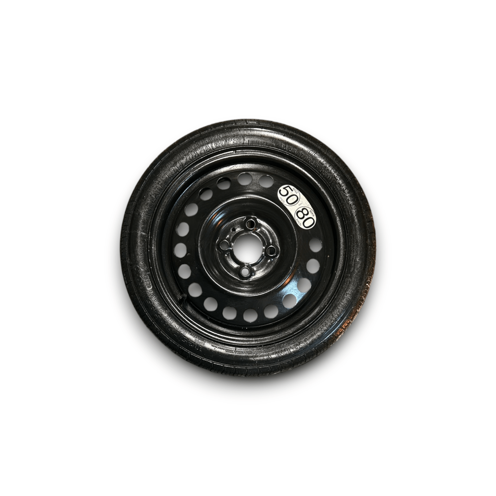 Ruota / Ruotino Di Scorta Nissan Micra K14 (2017 > 2023) (125 / 70 R15) - F&P CRASH SRLS - Ricambi Usati