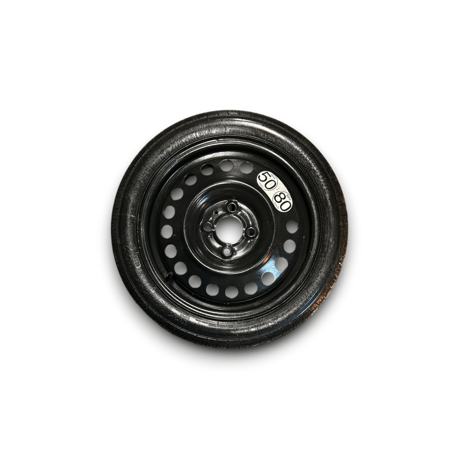 Spare Wheel / Spare Tire Nissan Micra K14 (2017 > 2023) (125 / 70 R15) - F&P CRASH SRLS - Used Parts