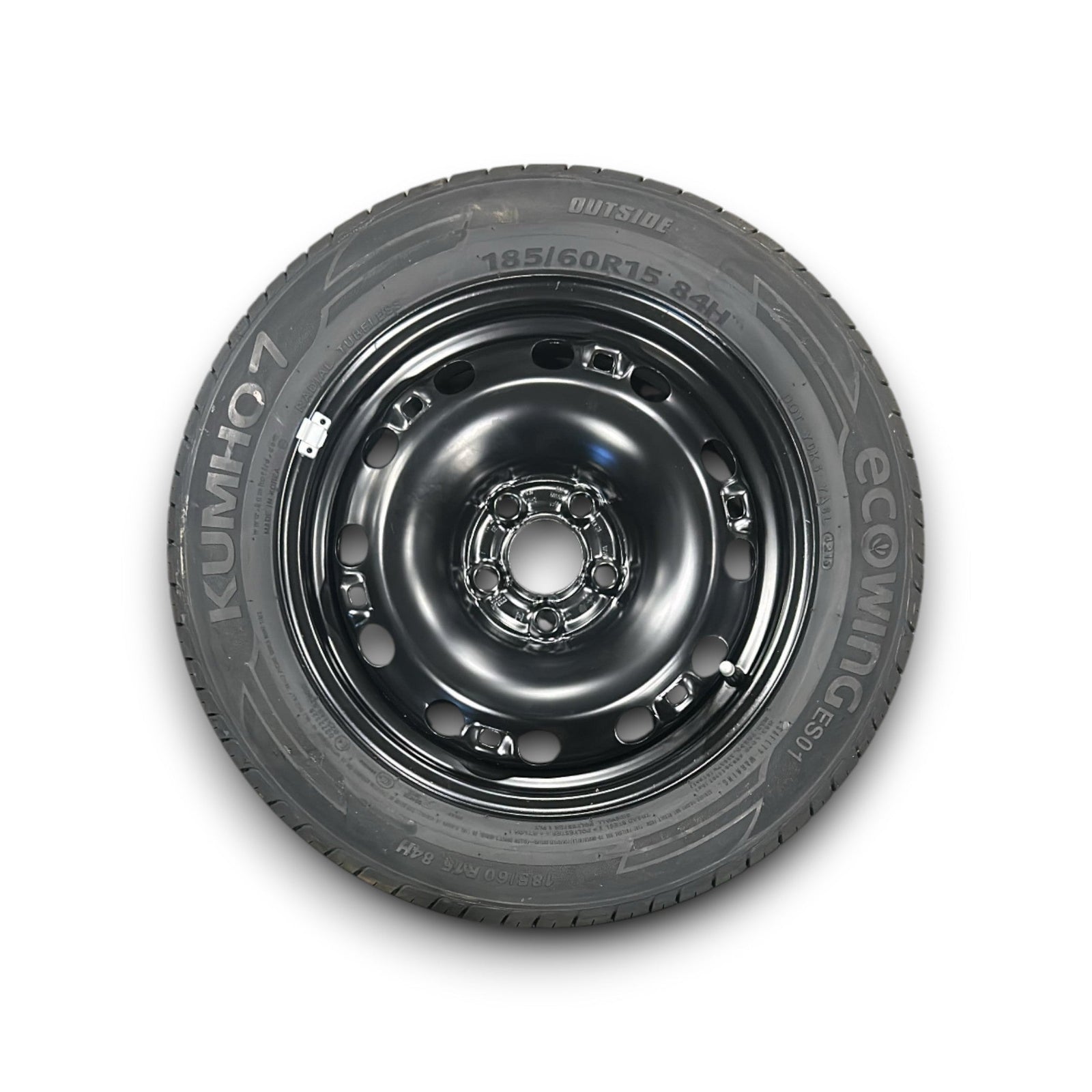 Ruota / Ruotino Di Scorta Volkswagen Polo V (6R) cod.6C0601027A (5 Fori / 185 60 R15) (2009 > 2017) - F&P CRASH SRLS - Ricambi Usati