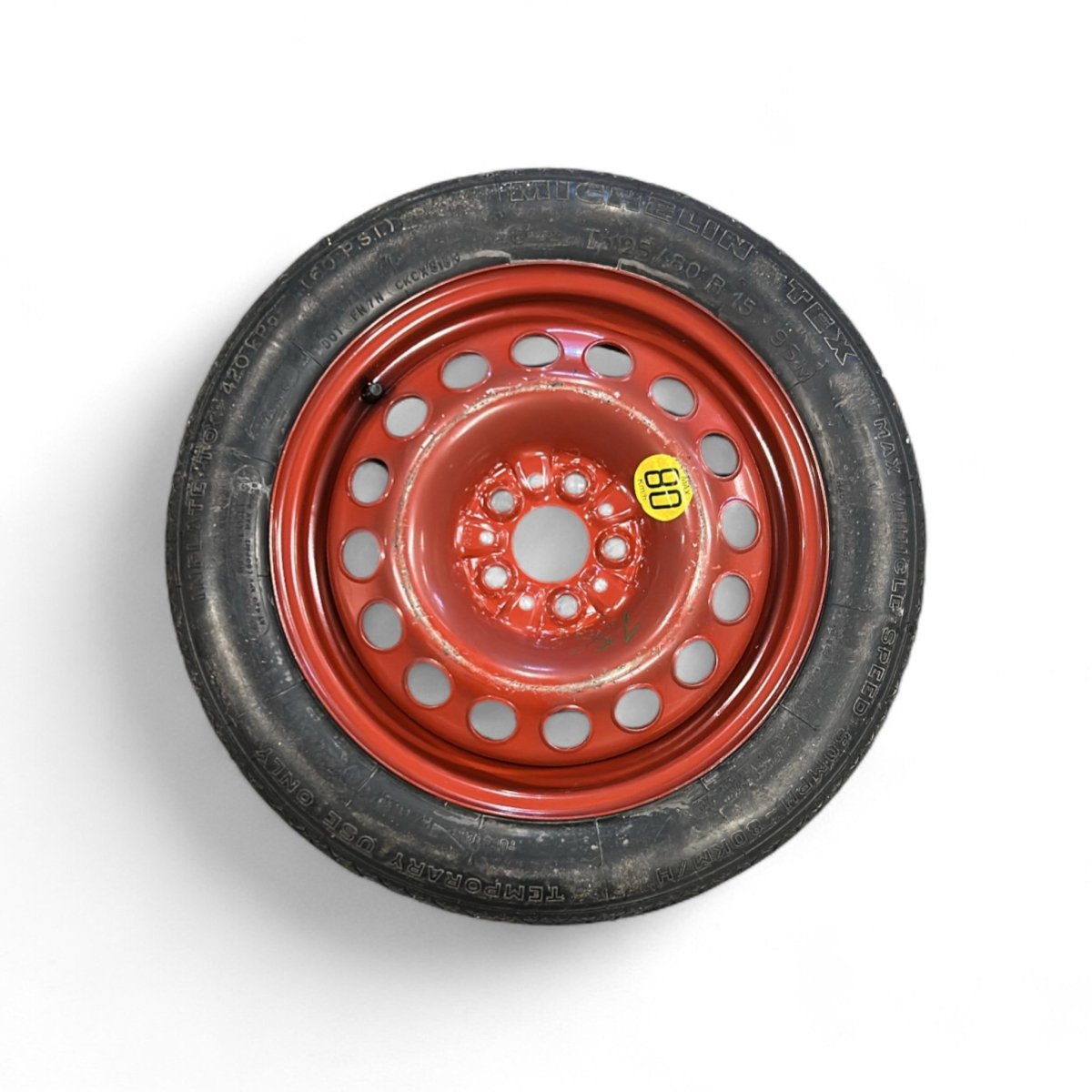 Ruotino di scorta Alfa Romeo 156 cod.60547786 (4 fori / 125 / 80 r15) (1997 > 2007) - F&P CRASH SRLS - Ricambi Usati