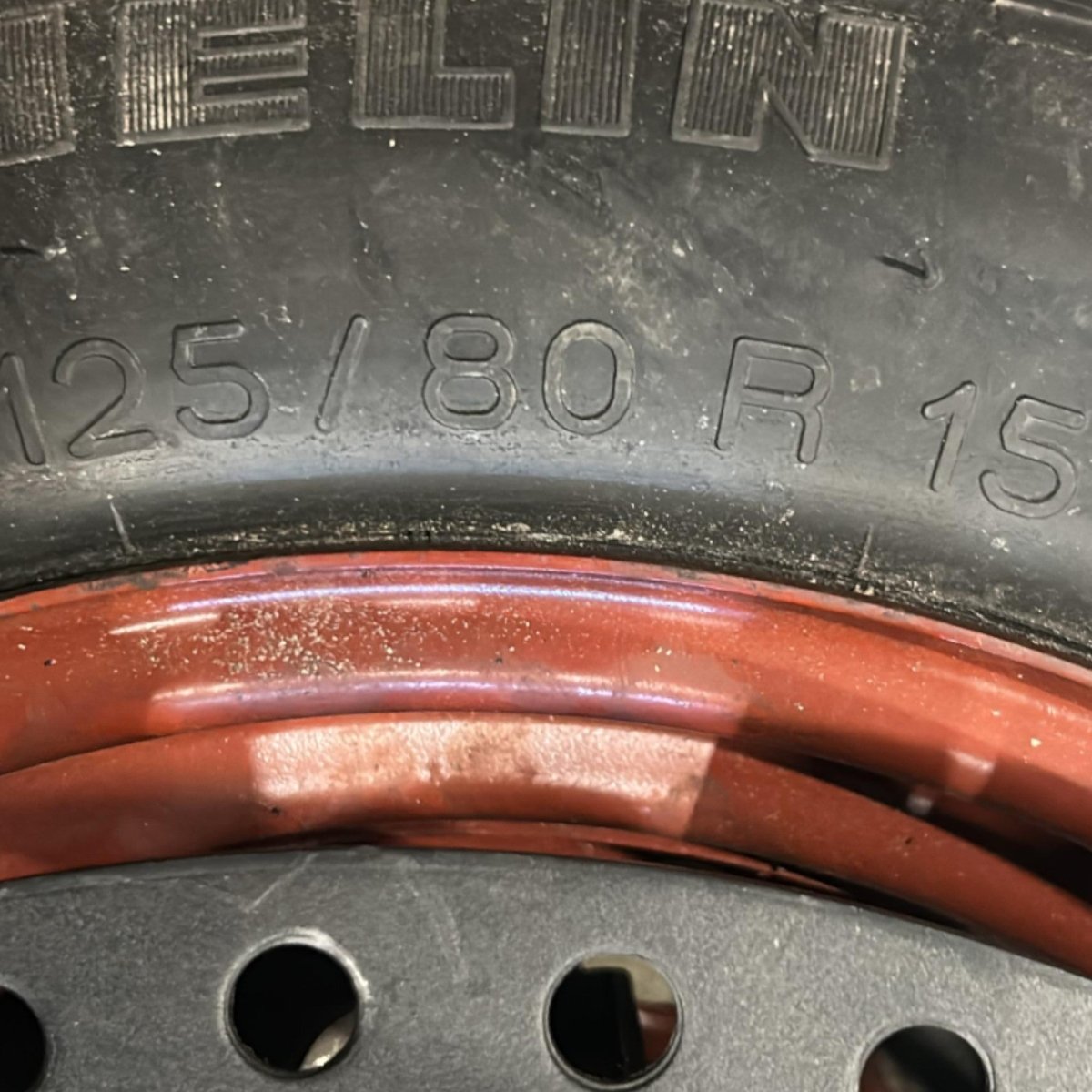 Ruotino di scorta Alfa Romeo 156 cod.60547786 (4 fori / 125 / 80 r15) (1997 > 2007) - F&P CRASH SRLS - Ricambi Usati