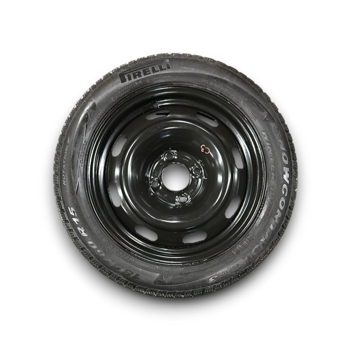 Ruotino di scorta Citroen C3 III (4 fori / 185 / 60 r15) (2016 > 2023) - F&P CRASH SRLS - Ricambi Usati