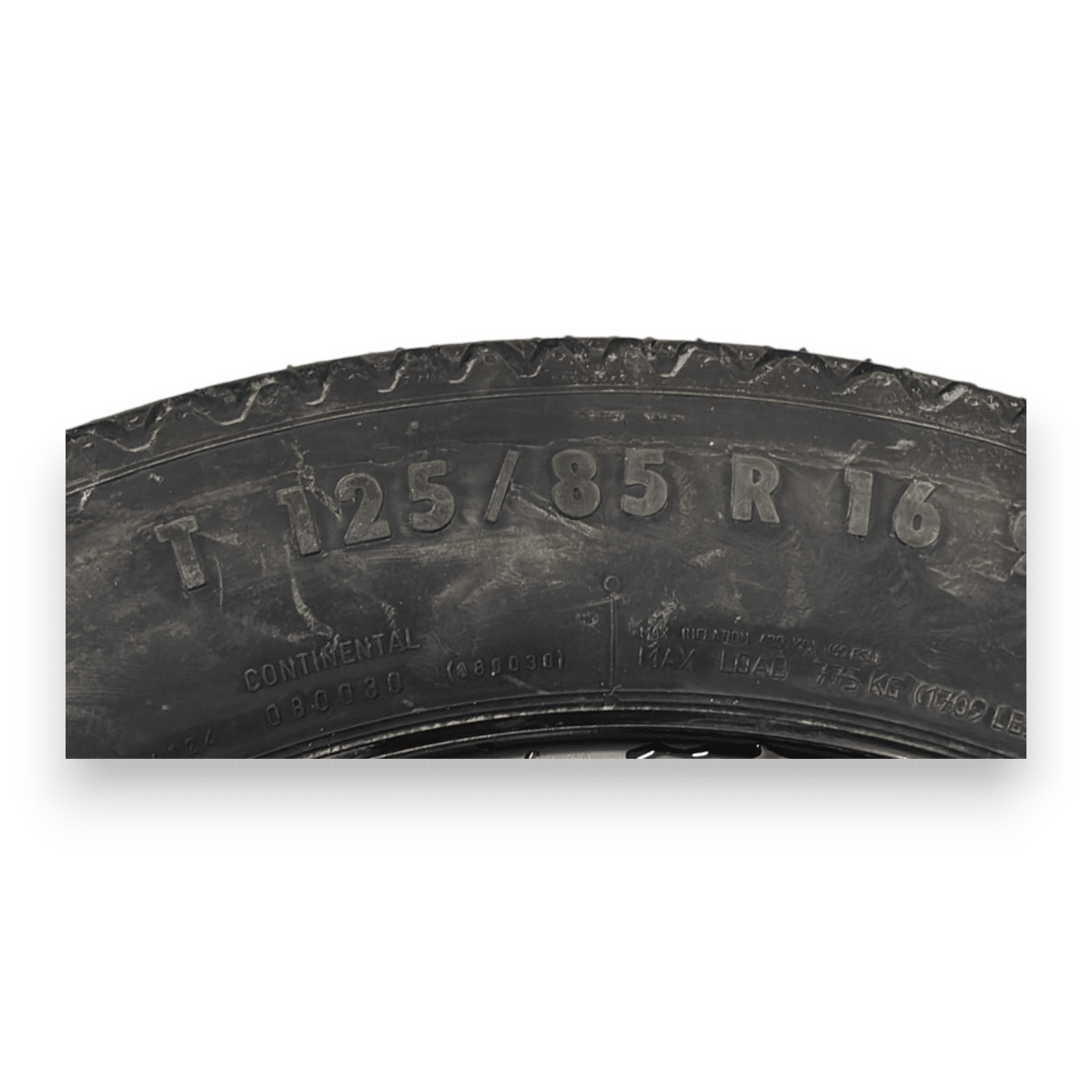 Ruotino di scorta citroen c4 cactus (125/85/R16) (2014 - 2024) - F&P CRASH SRL - Ricambi Usati