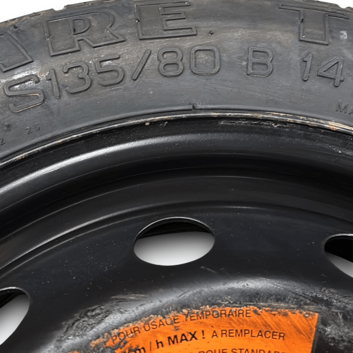 Ruotino di scorta fiat 500 (2007 >) (135/80 r14) - F&P CRASH SRL - Ricambi Usati