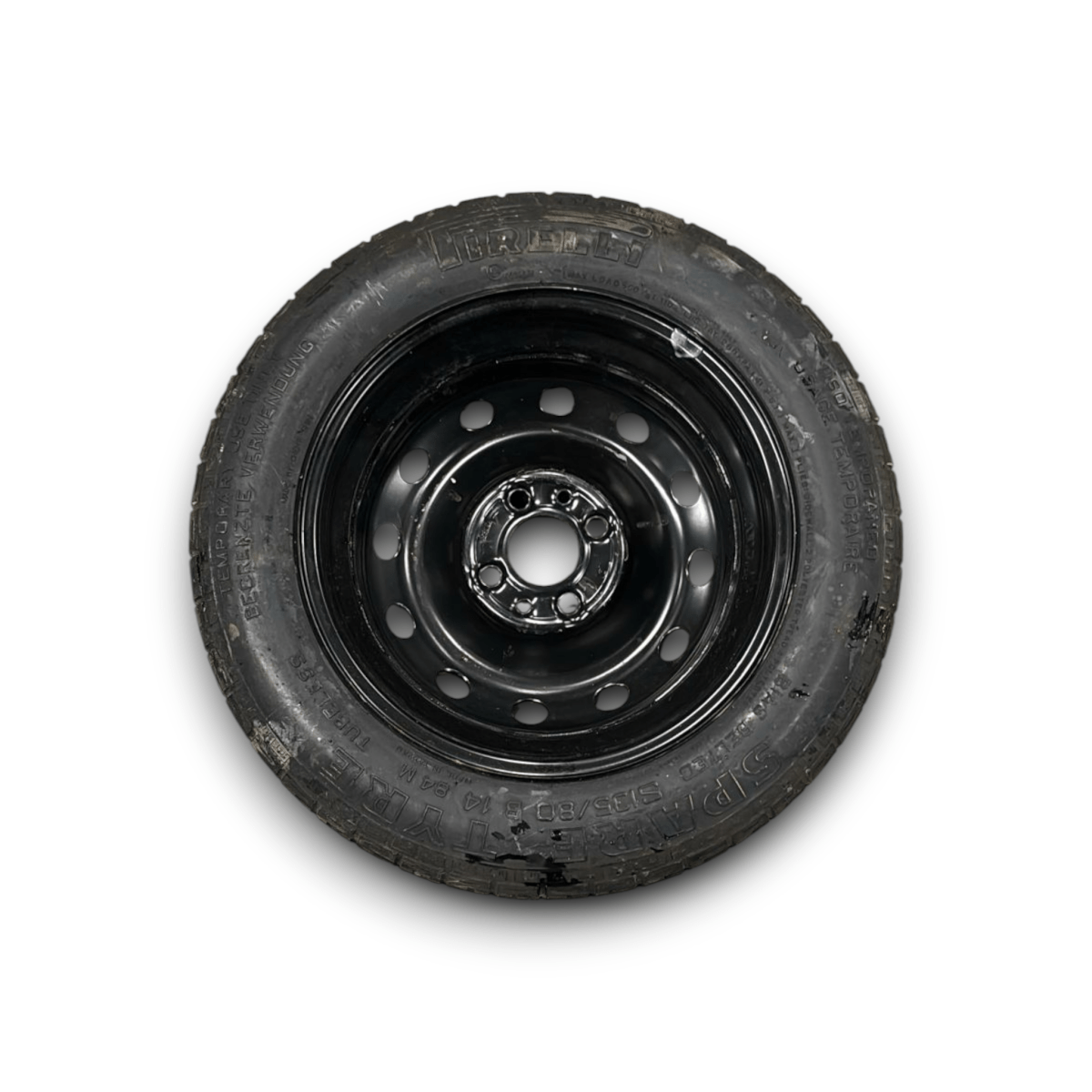 Ruotino di scorta fiat 500 (2007 >) (135/80 r14) - F&P CRASH SRL - Ricambi Usati