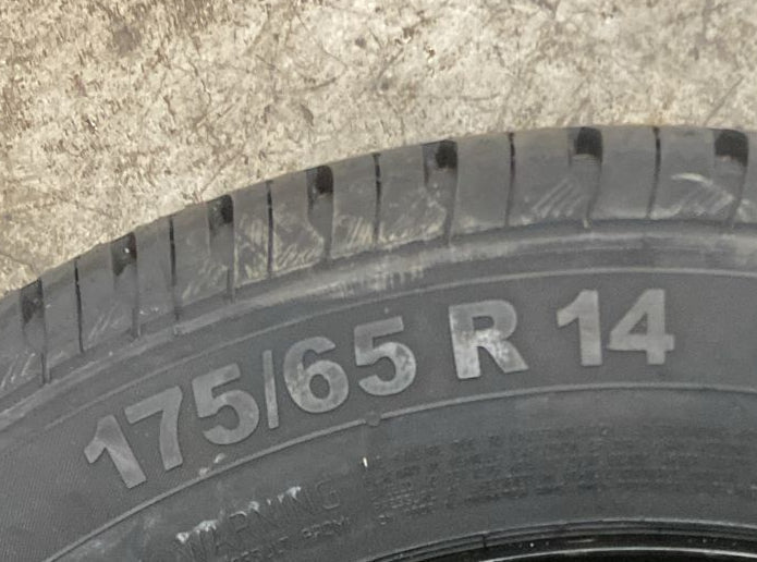 Ruotino di scorta ford fiesta VIII (175 / 65 / R14) (2017 > 2023) - F&P CRASH SRL - Ricambi Usati