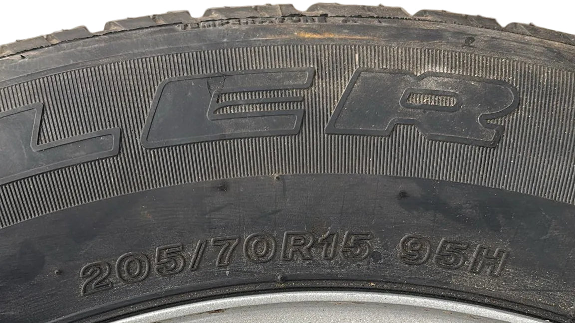Ruotino di scorta subaru forester II (205/70/R15) (2002 - 2008) - F&P CRASH SRL - Ricambi Usati