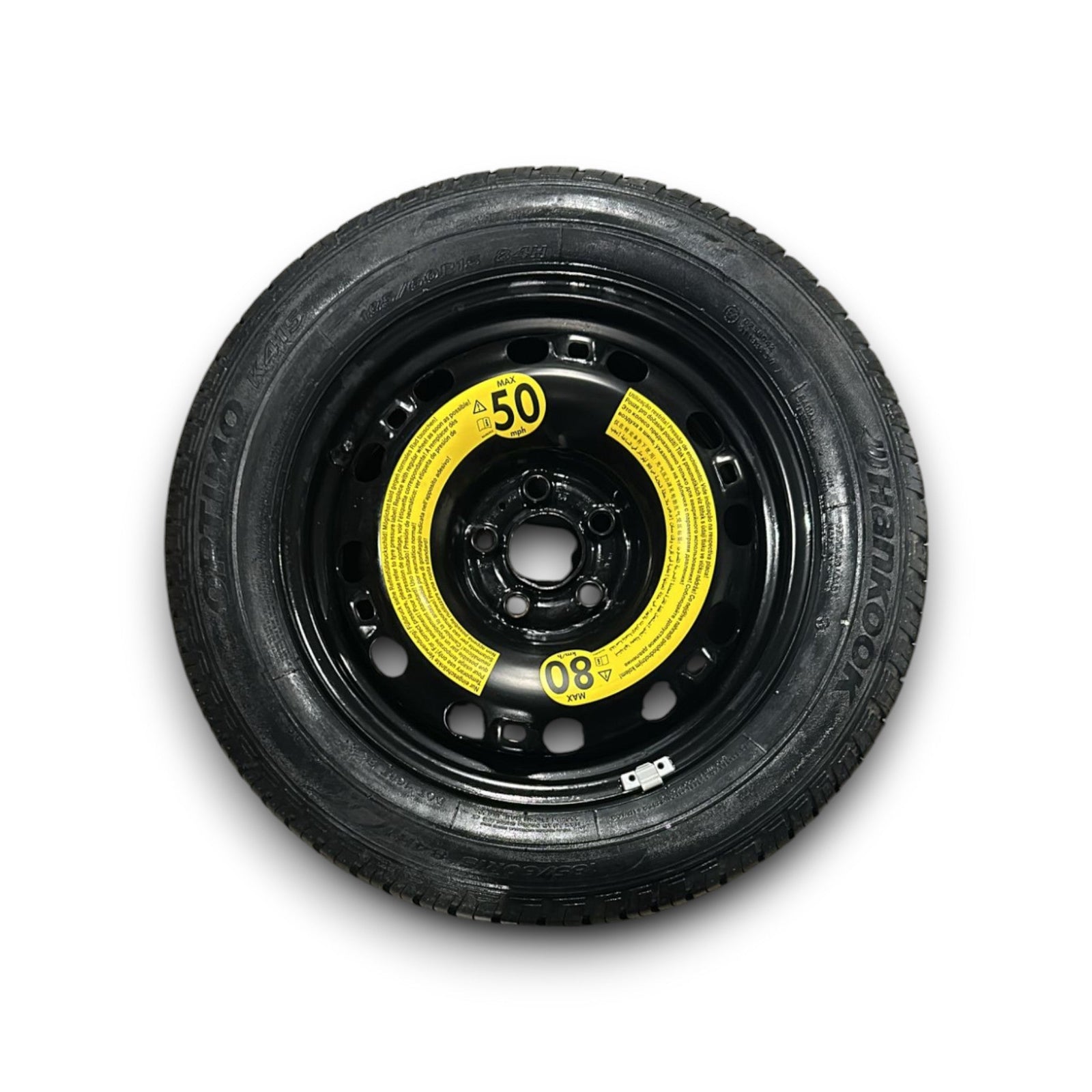 Ruotino Di Scorta Volkswagen polo 6R (2009 > 2017) (185/60 R15) + Kit Riparazione - F&P CRASH SRLS - Ricambi Usati