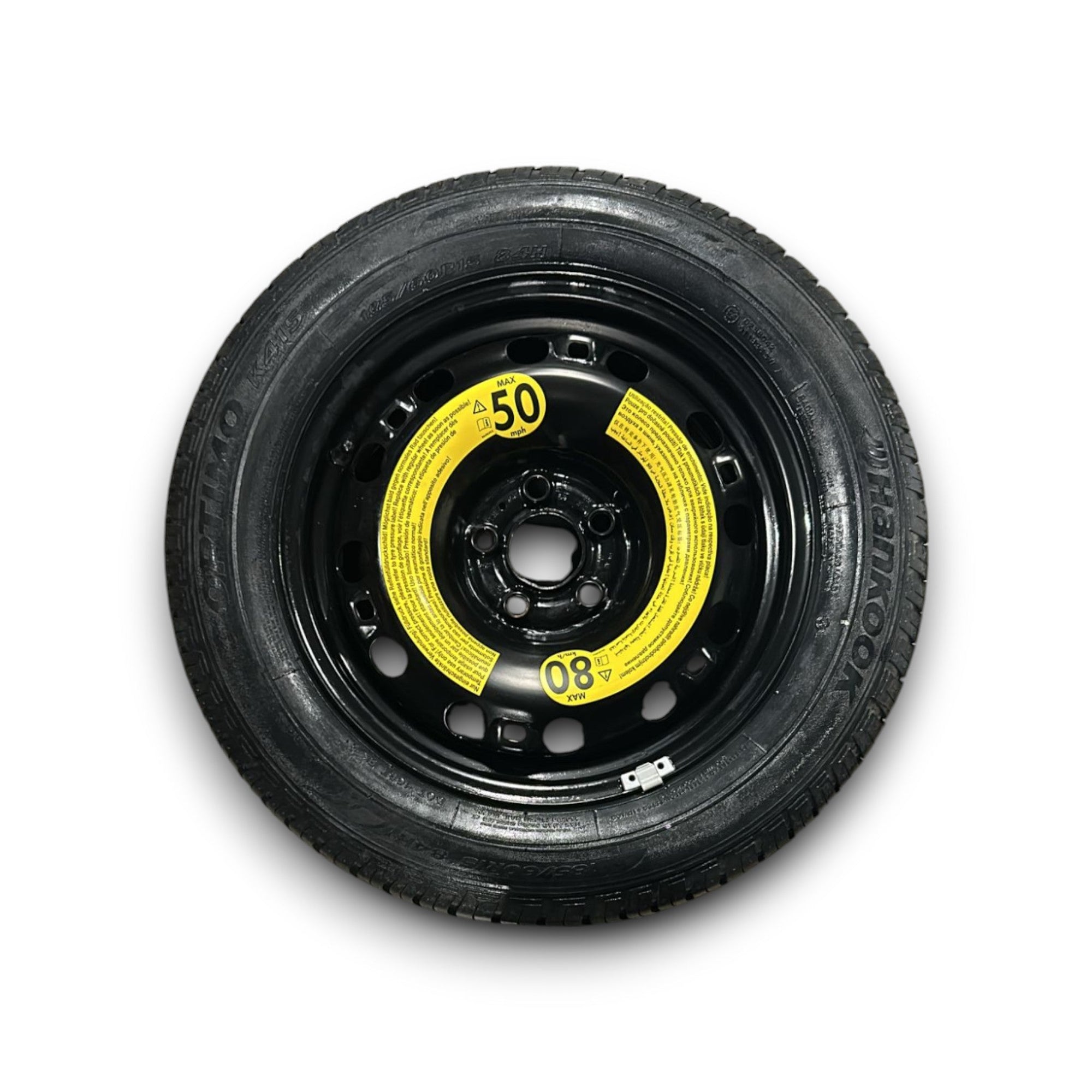 Ruotino Di Scorta Volkswagen polo 6R (2009 > 2017) (185/60 R15) + Kit Riparazione - F&P CRASH SRLS - Ricambi Usati