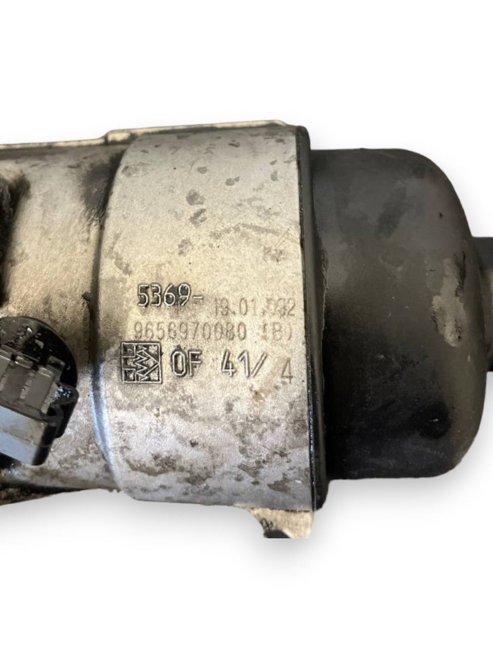 Scambiatore Calore + Supporto Filtro Olio Citroen C4 Picasso / Citroen C3 / Peugeot 307 / Peugeot 308 / Peugeot 207 / Ford Focus / Peugeot 3008 1.6 hdi (2006 al 2013) cod: 9656970080 - F&P CRASH SRLS - Ricambi Usati
