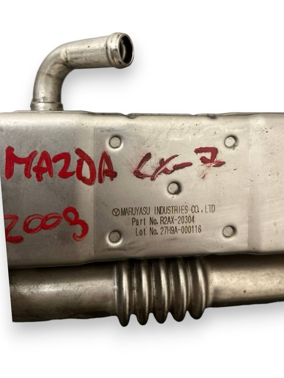 Scambiatore Calore / Valvola Egr Mazda Cx - 7 / Mazda 6 2.2 Diesel (2006 al 2012) cod: R2AX - 20304 - F&P CRASH SRLS - Ricambi Usati
