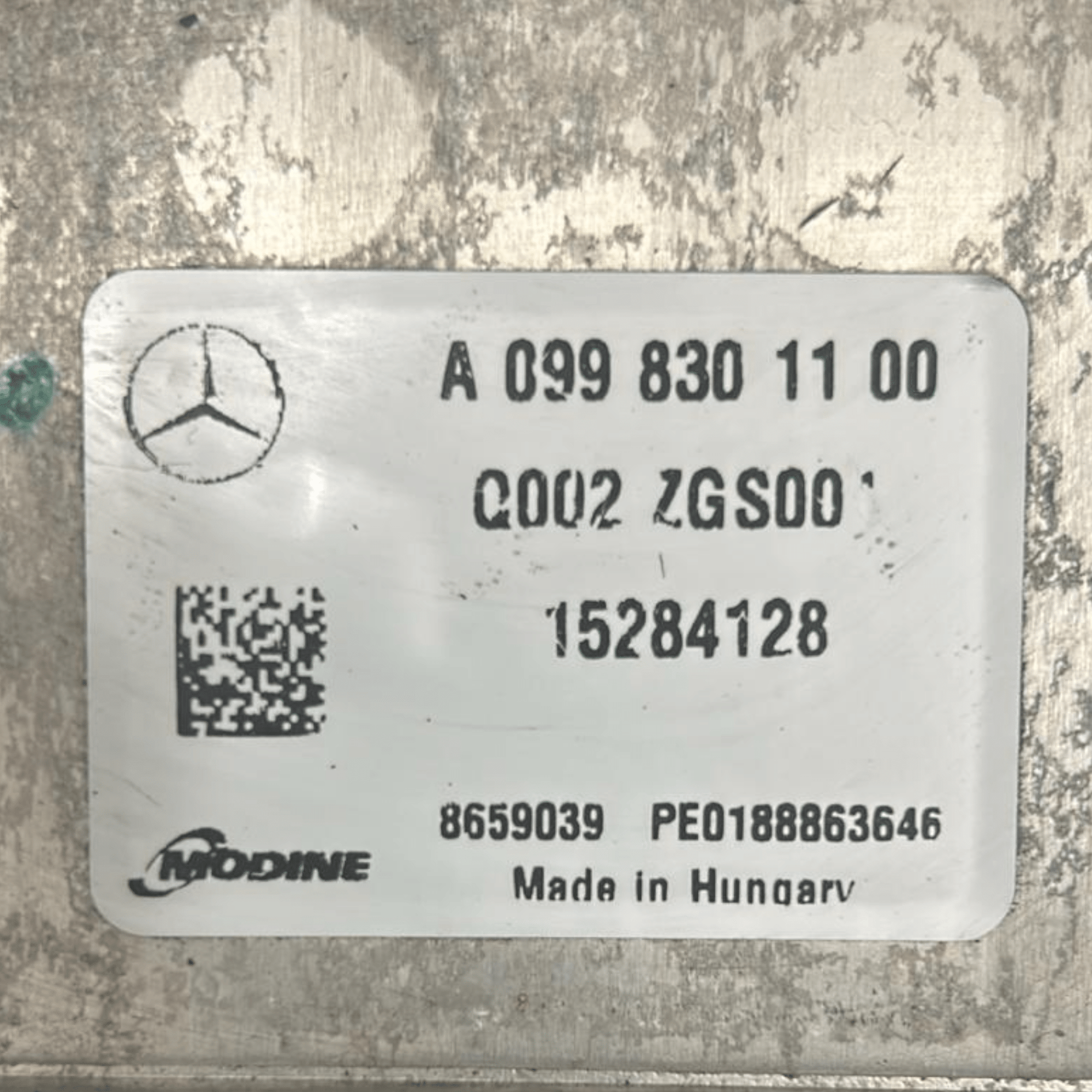 Scambiatore di Calore Mercedes Benz EQC cod:A0998301100 (2019 > 2023) - F&P CRASH SRLS - Ricambi Usati
