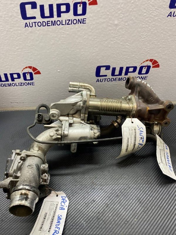 Exhaust Gas Exchanger Dacia Sandero 2 series code: 70036814 - F&P CRASH SRLS - Used Parts