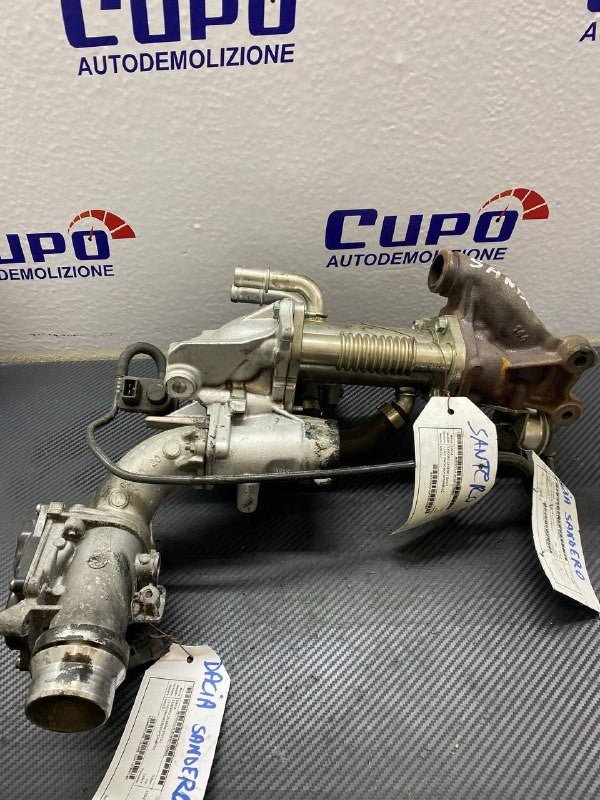 Exhaust Gas Exchanger Dacia Sandero 2 series code: 70036814 - F&P CRASH SRLS - Used Parts