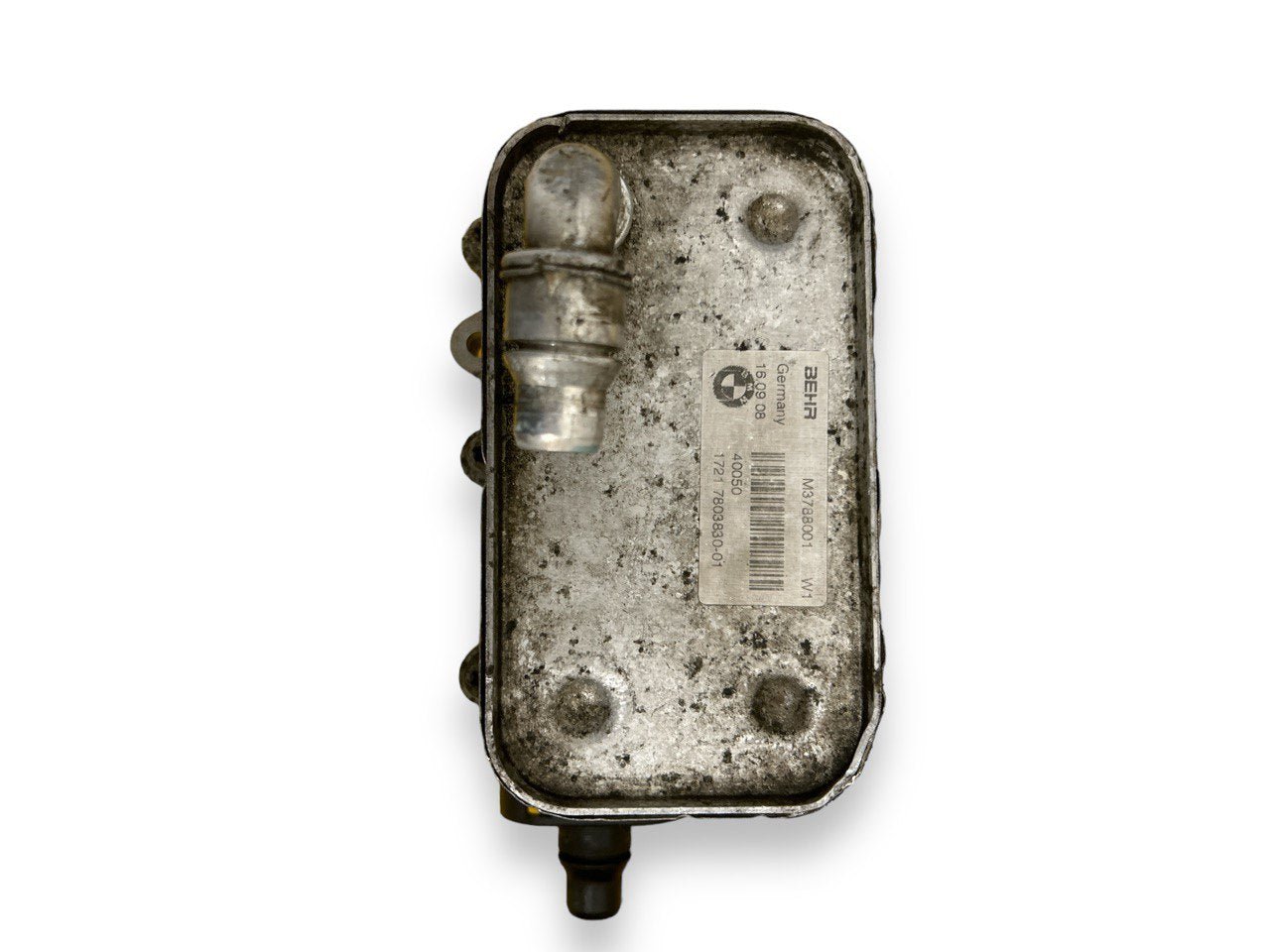 Scambiatore Olio Motore BMW Serie 5 (E60) / (E61) 3.0d (2003 al 2010) cod.1721780383001 - M3788001 - F&P CRASH SRLS - Ricambi Usati