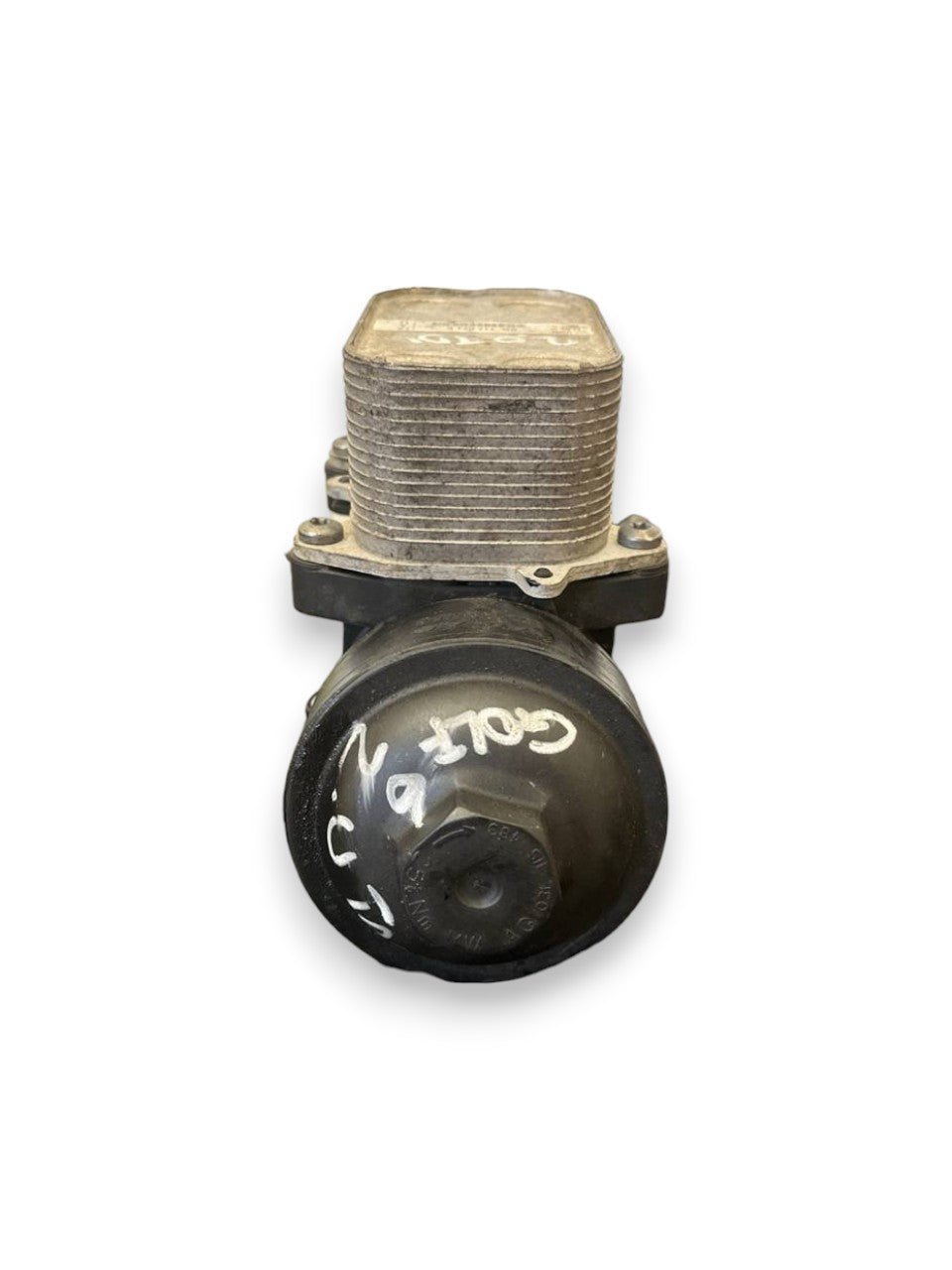 Scambiatore Radiatore Olio Volkswagen Golf VI / Volkswagen Polo / Volkswagen Passat / Audi A4 B8 / Skoda Octavia / Audi Q3 / Audi TT / 2.0 tdi (2008 al 2012) cod: 03L117021C - F&P CRASH SRLS - Ricambi Usati